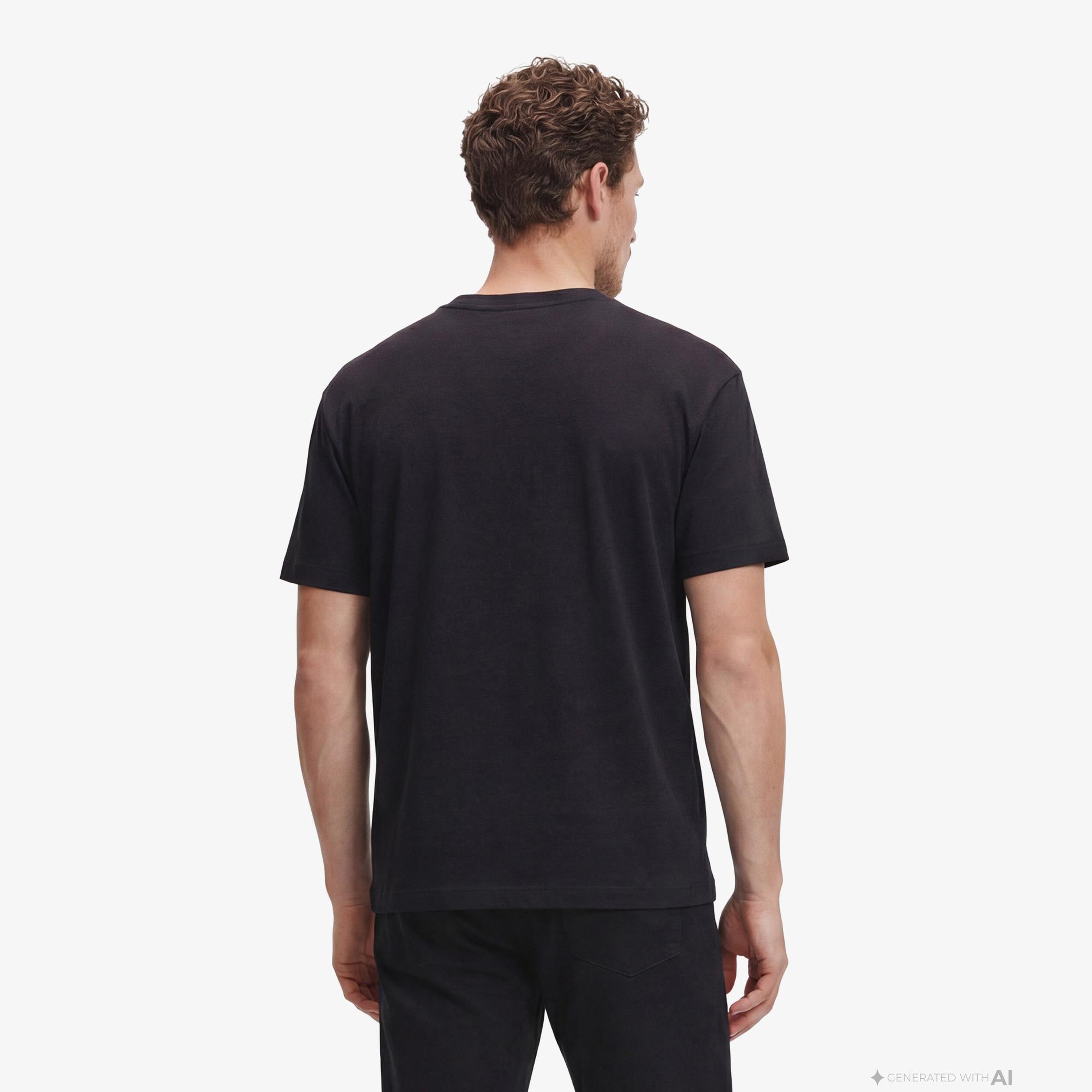 Calvin Klein Classic Monogram 2'li Erkek Renkli T-Shirt