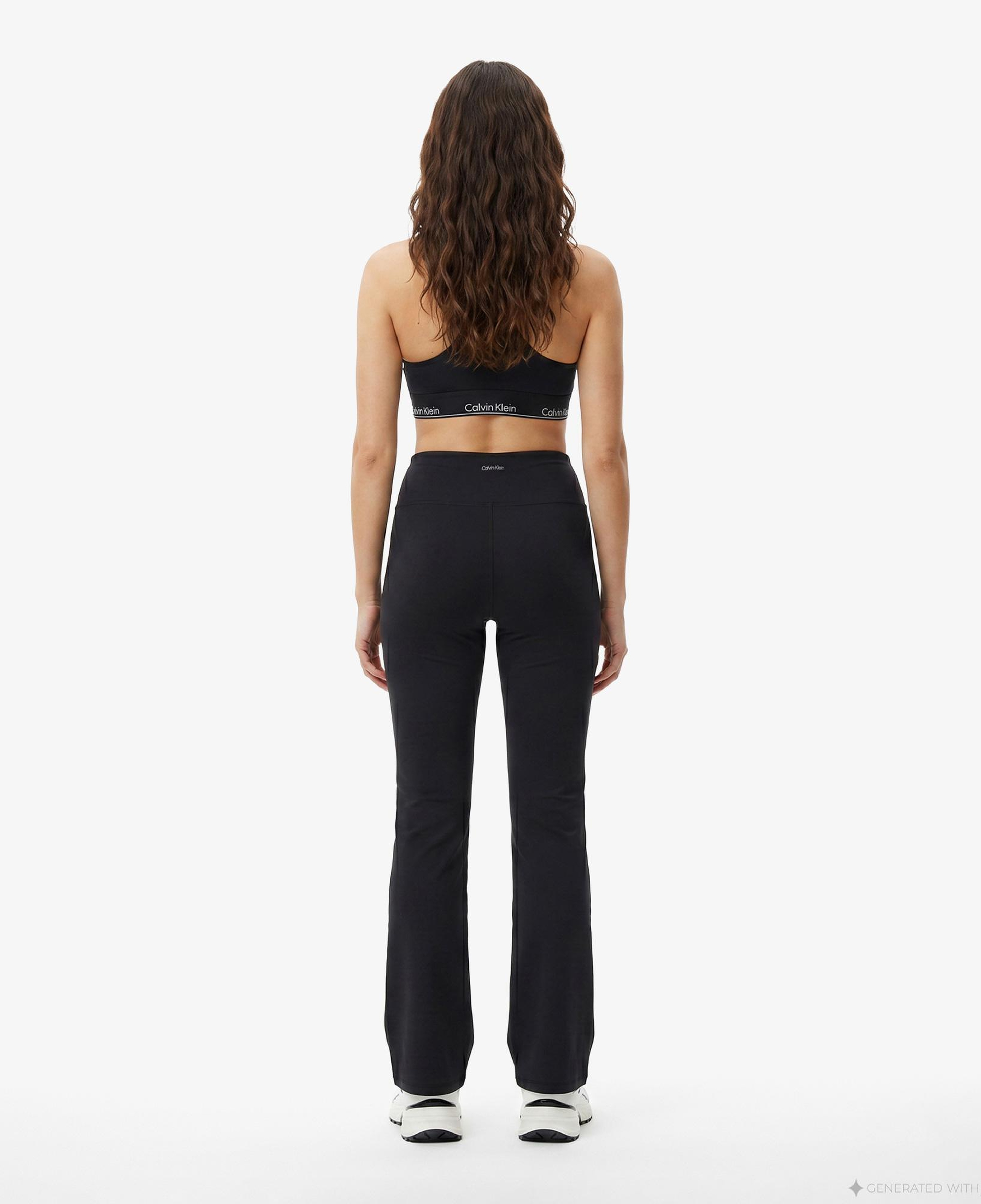 Calvin Klein Icon Sport Flare Kadın Siyah Tayt