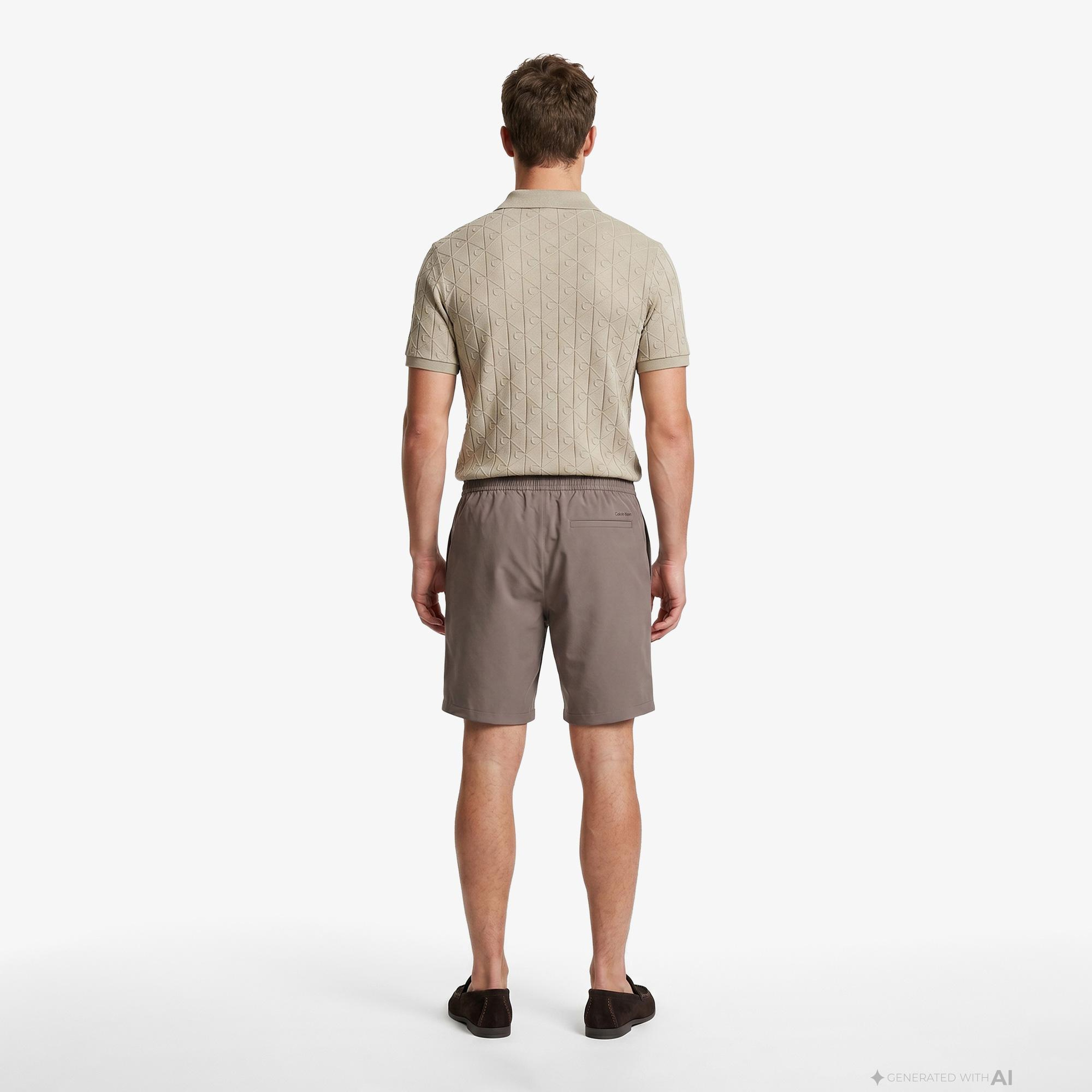 Calvin Klein Liyosel Pull On Modal Erkek Kahverengi Şort