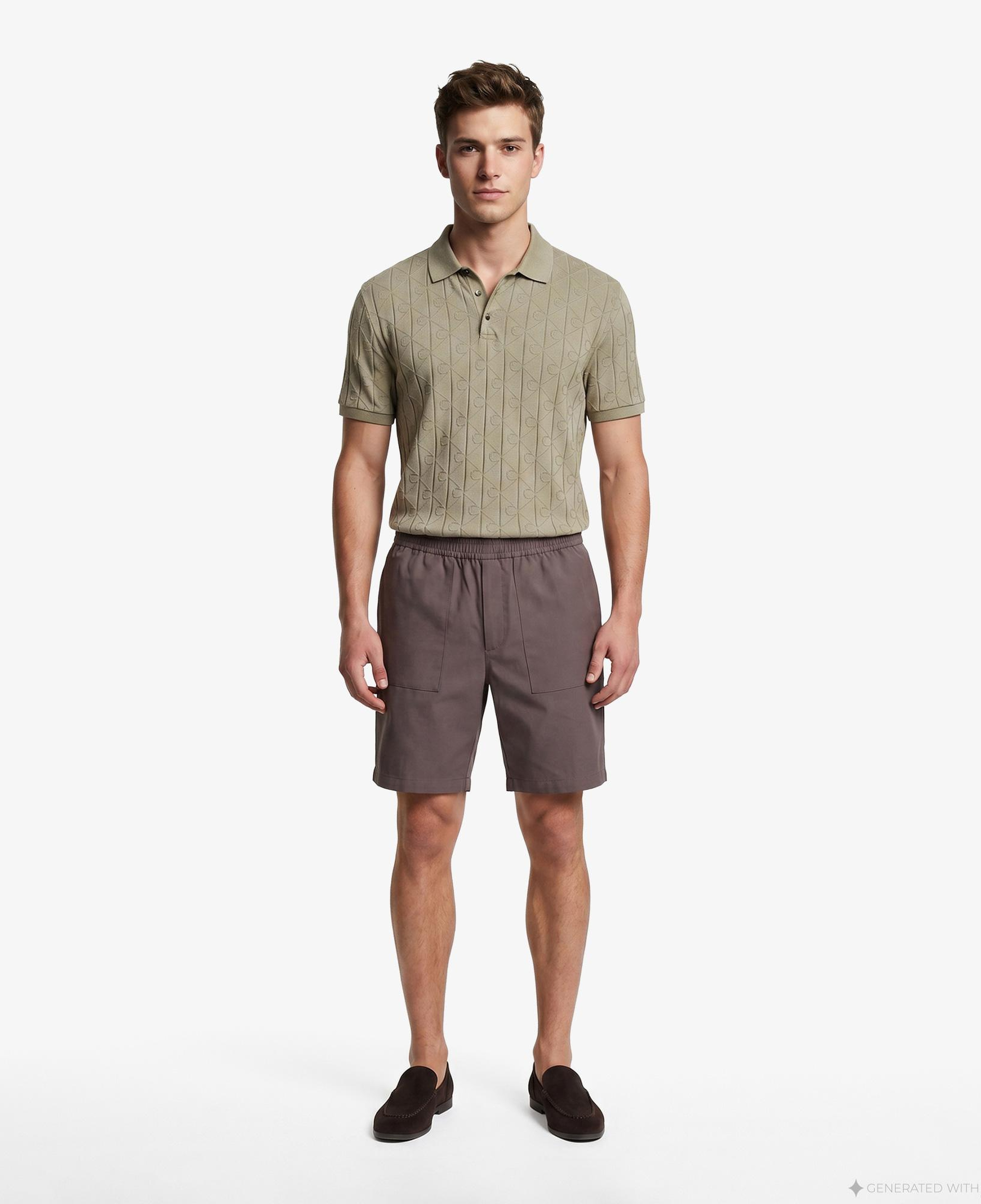 Calvin Klein Liyosel Pull On Modal Erkek Kahverengi Şort