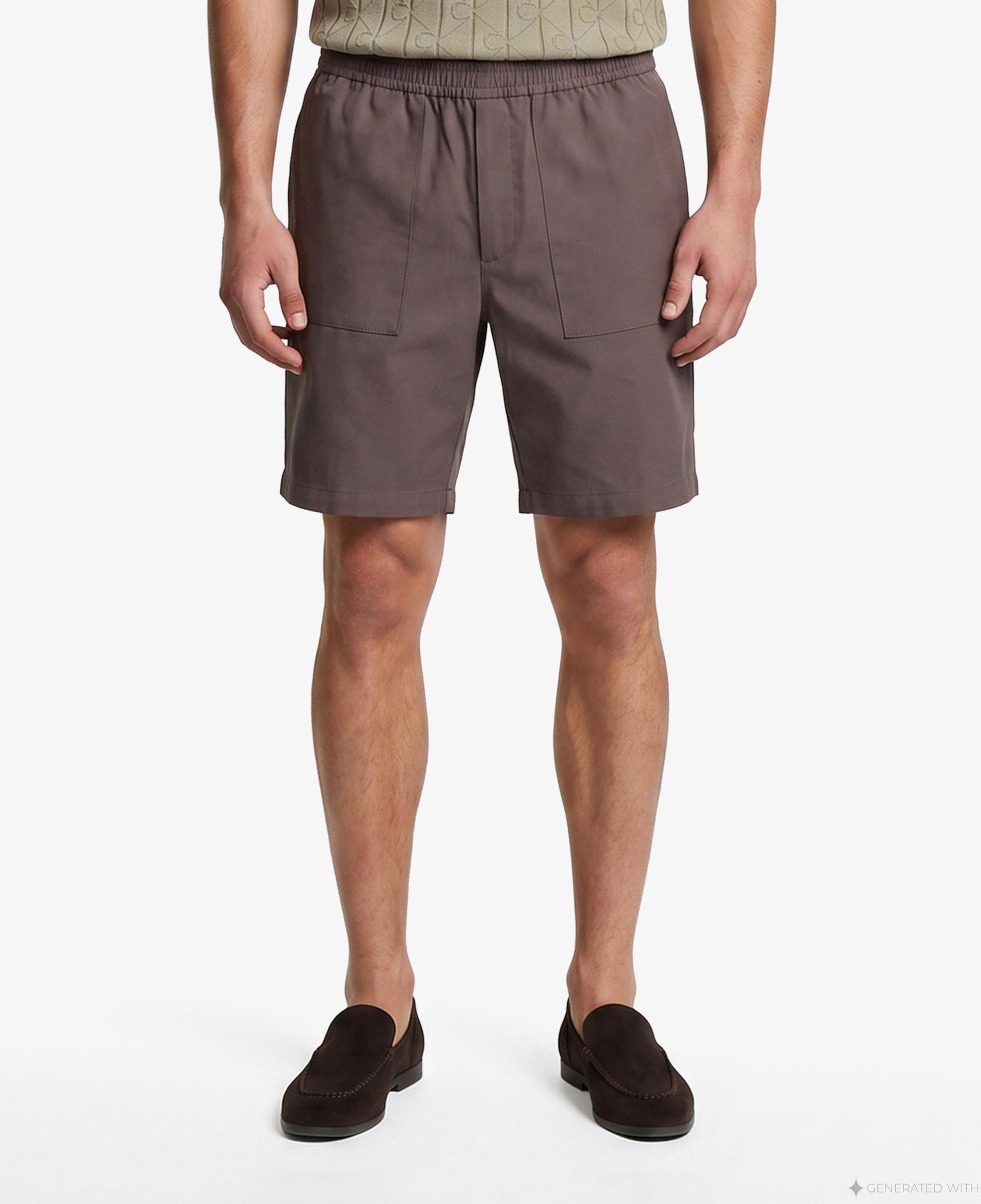 Calvin Klein Liyosel Pull On Modal Erkek Kahverengi Şort