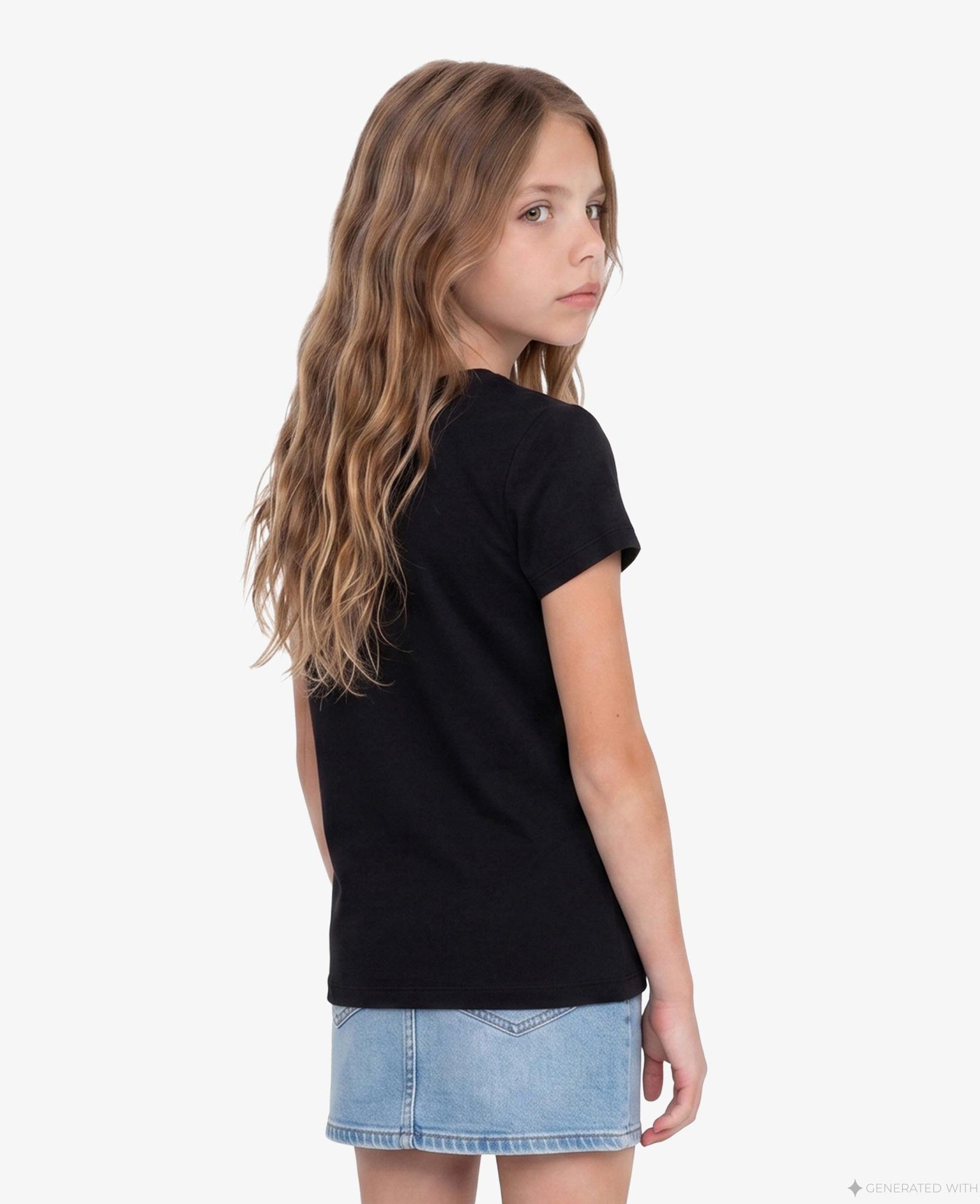Calvin Klein Seasonal Monologo Çocuk Siyah T-Shirt