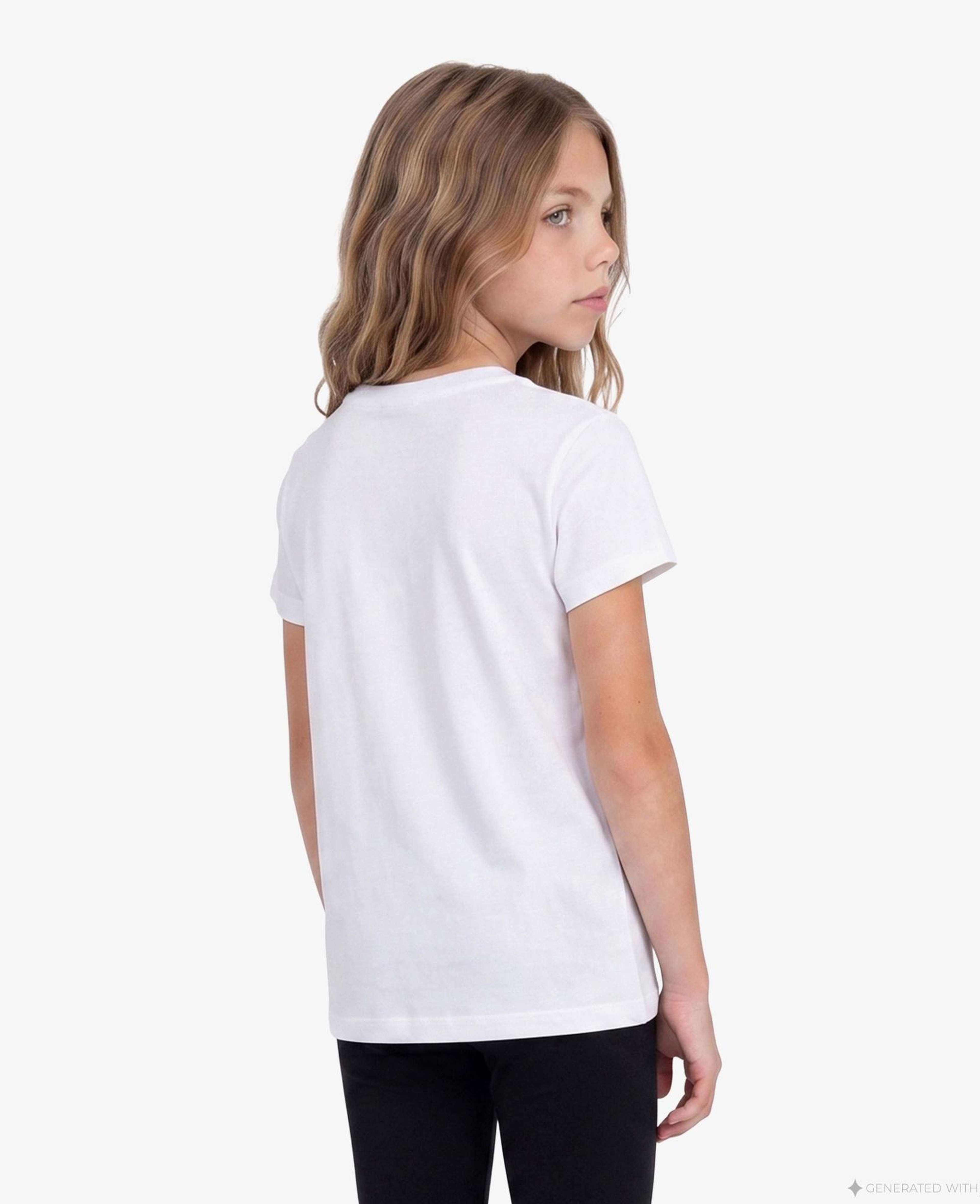 Calvin Klein Seasonal Monologo Çocuk Beyaz T-Shirt