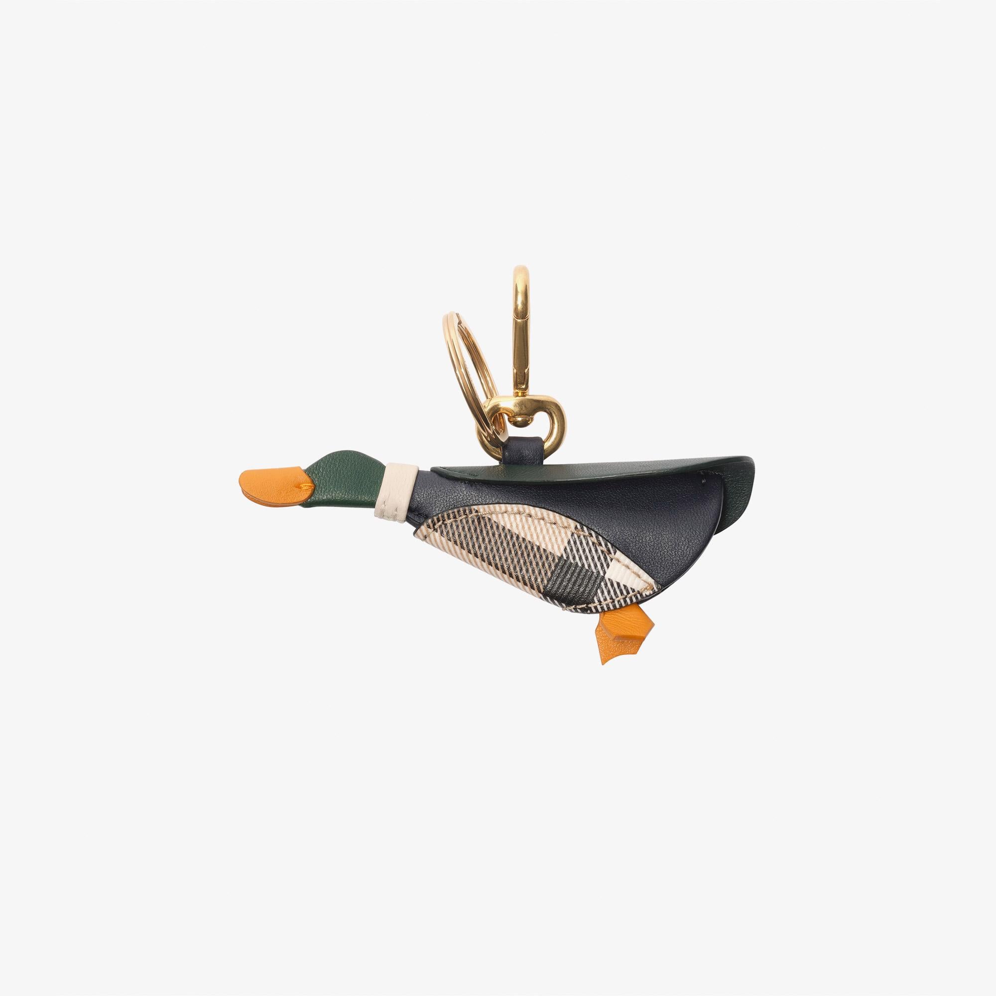 Burberry Duck Kadın Yeşil Anahtarlık