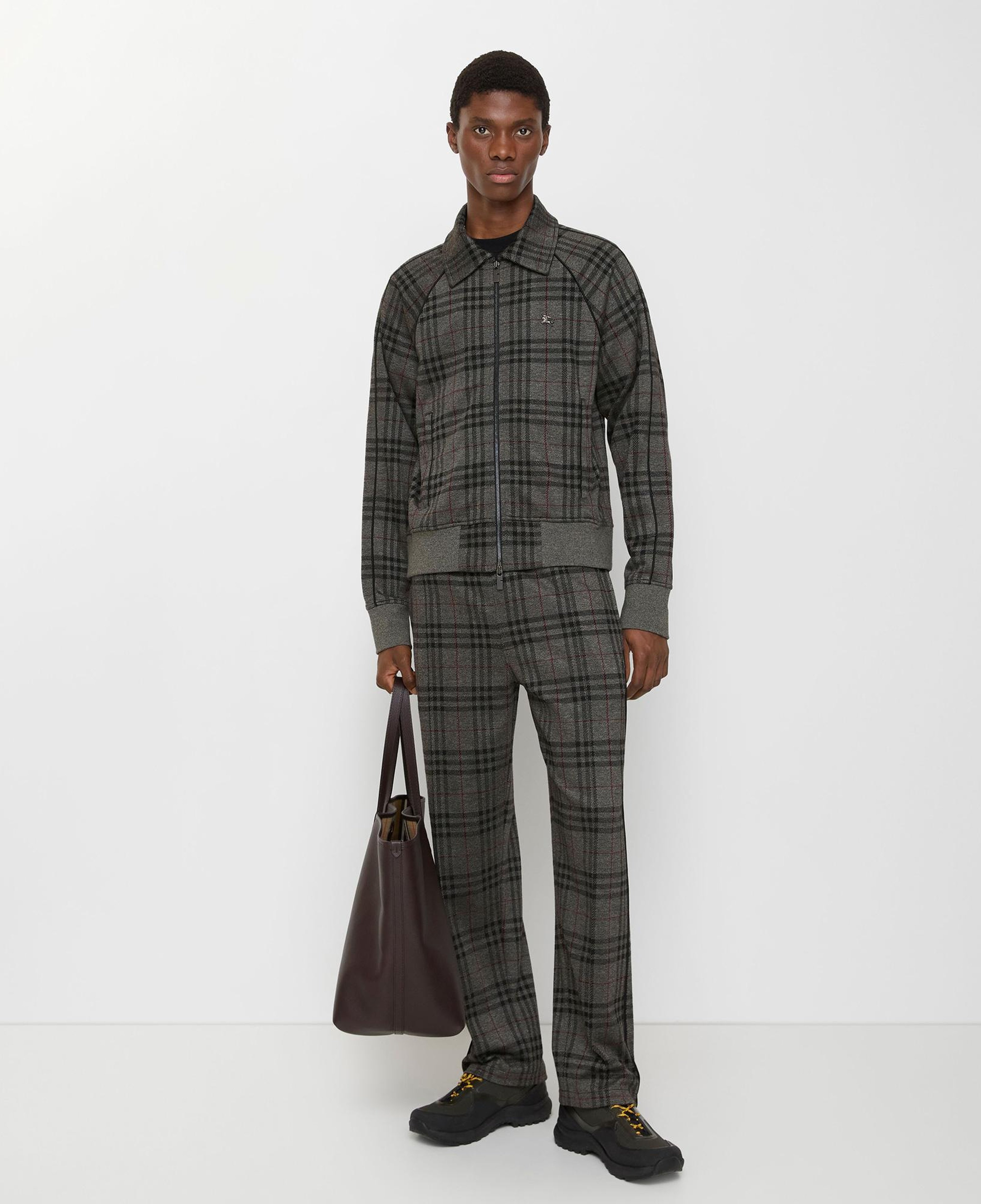 Burberry Toby Erkek Gri Pantolon