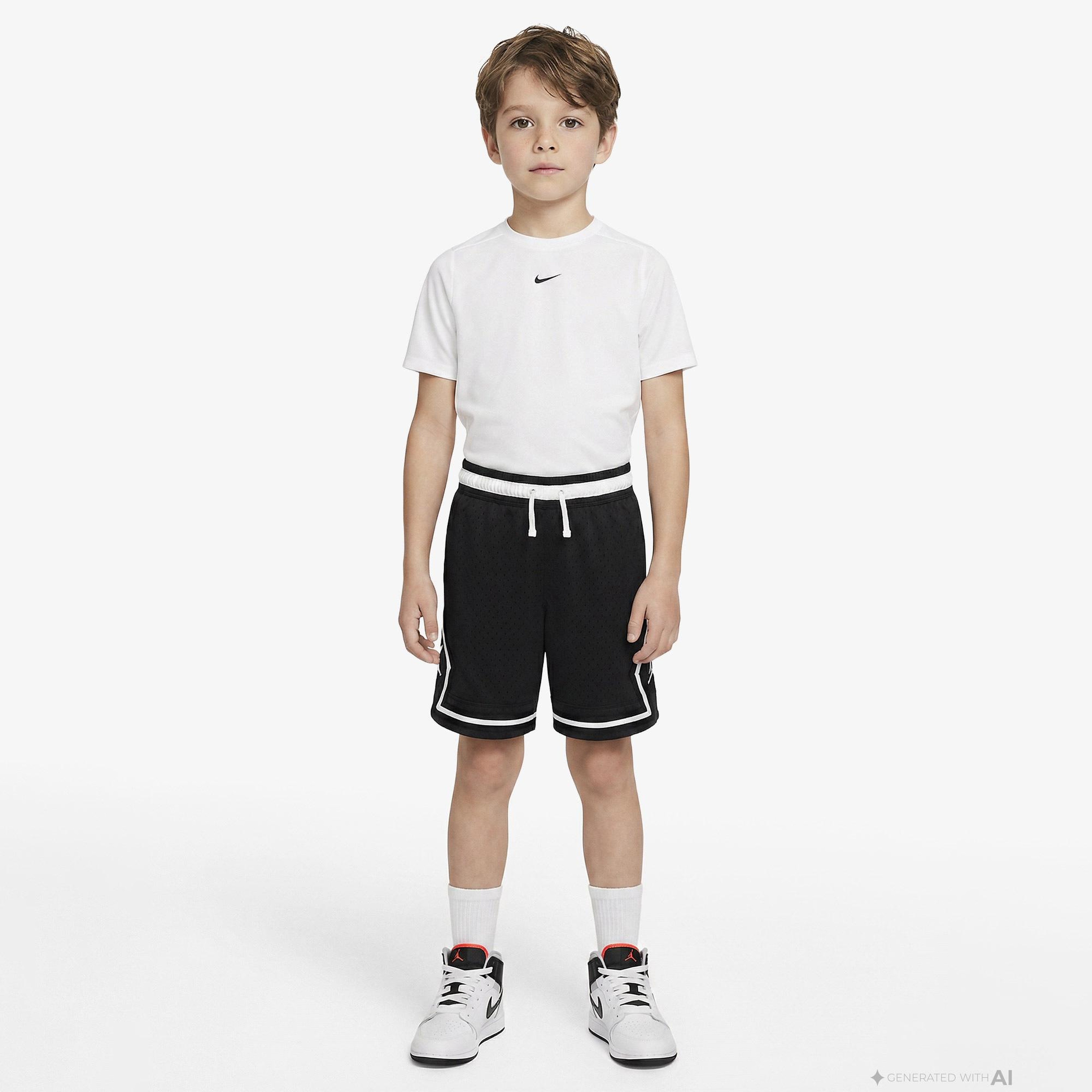 Jordan Jdb MJ Sport Diamond Short Çocuk Siyah Dri-Fit Şort