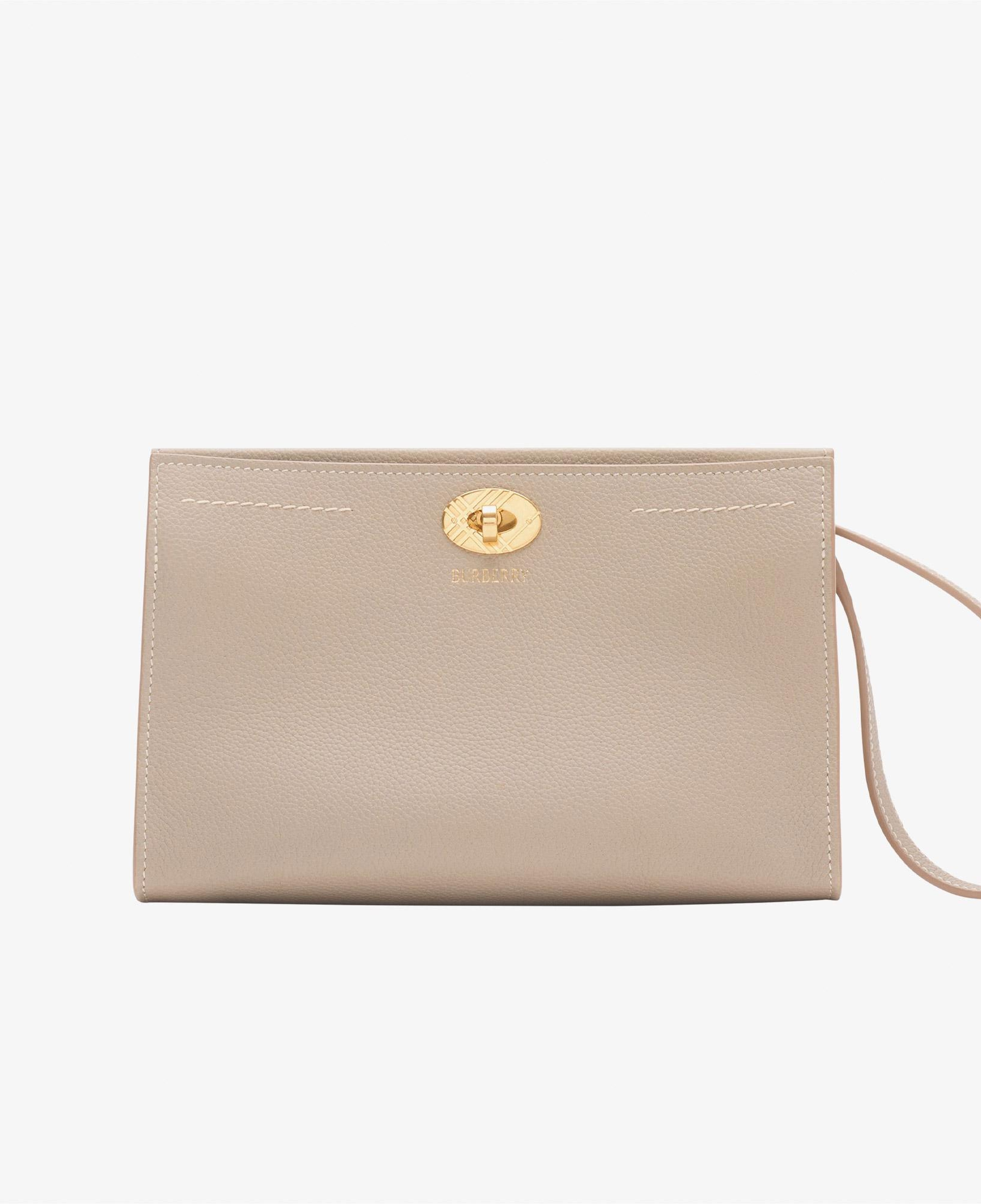 Burberry Cotswolds Pochette Kadın Krem Çanta