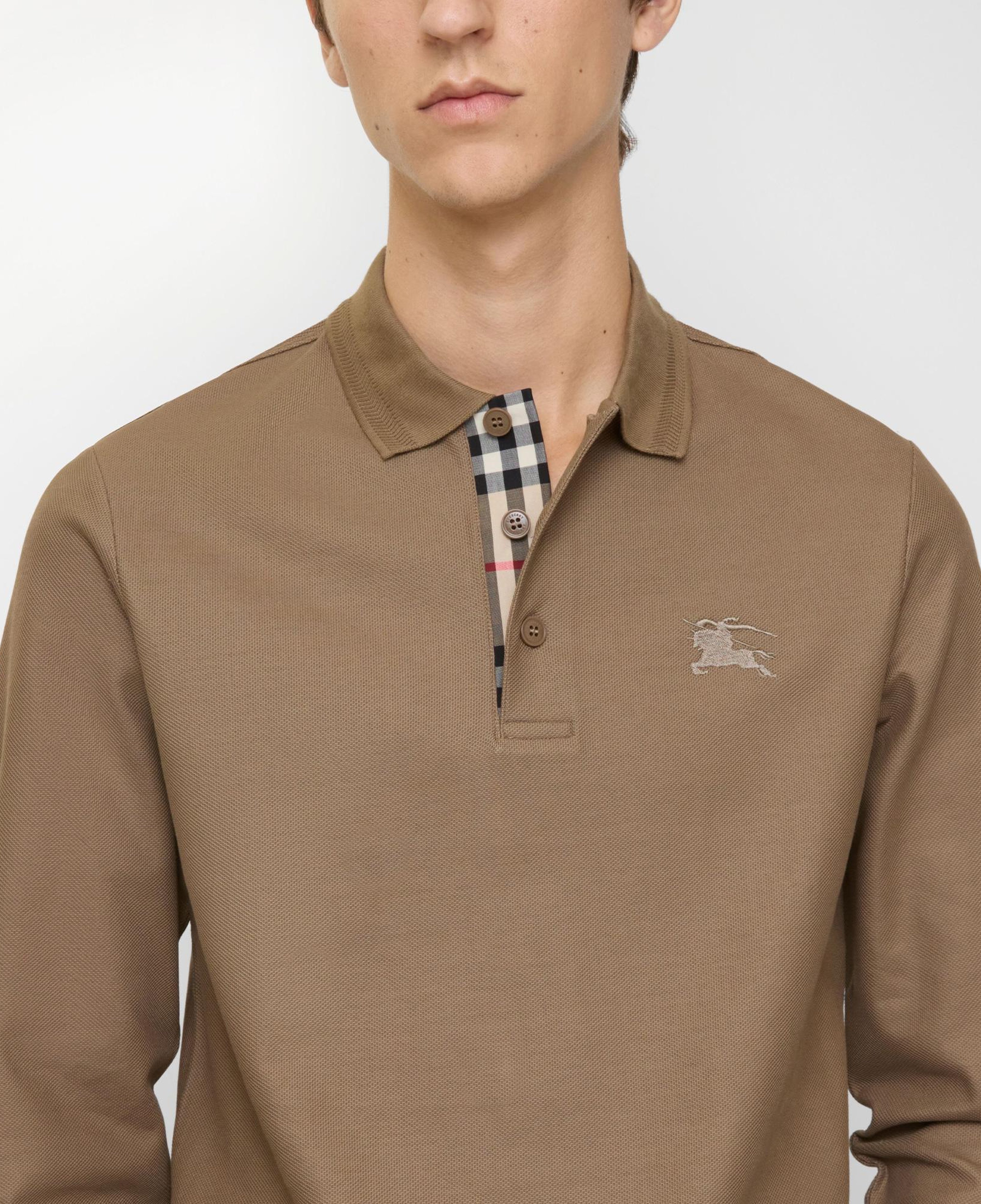 Burberry Eddie Erkek Kahverengi Polo