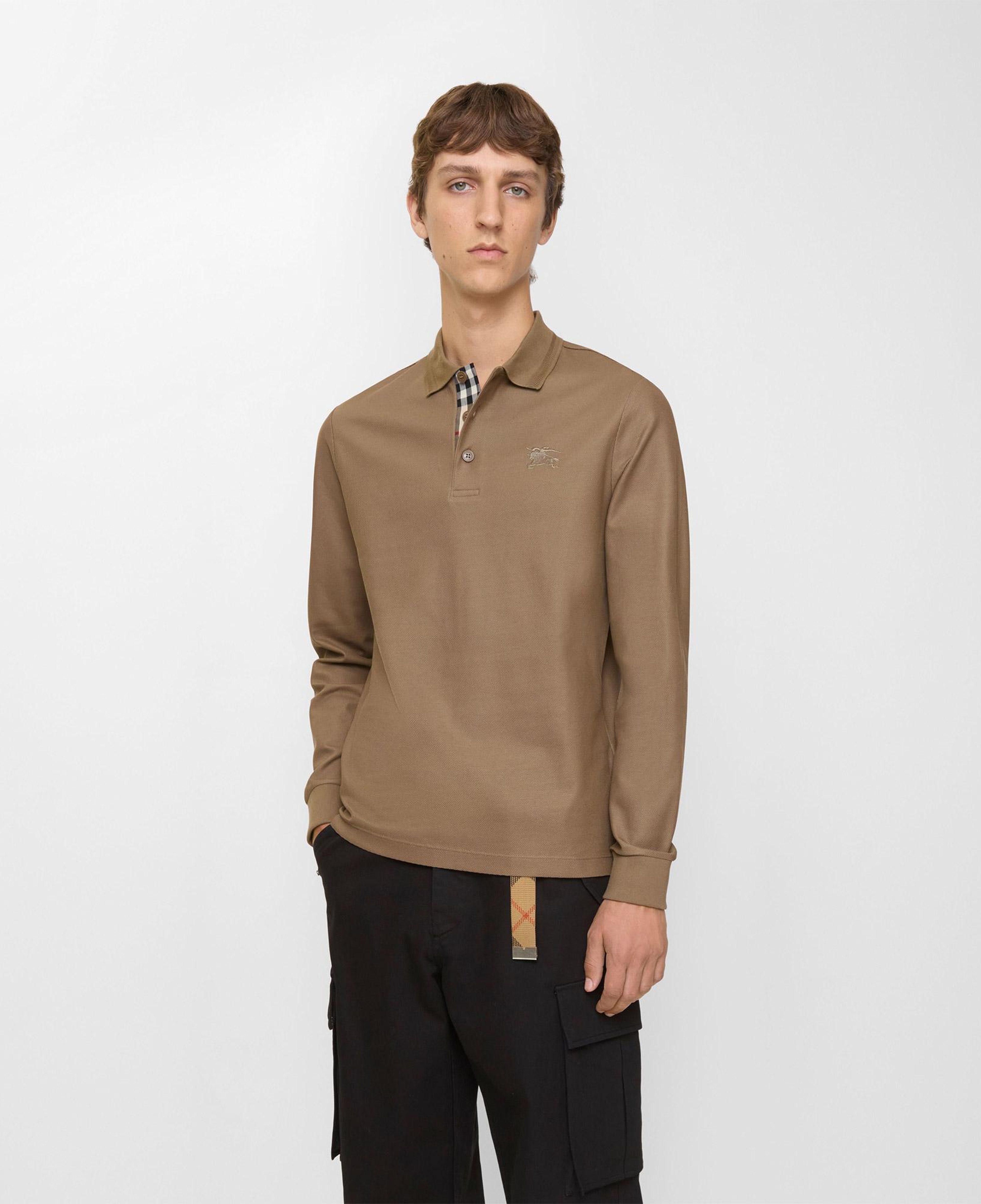 Burberry Eddie Erkek Kahverengi Polo