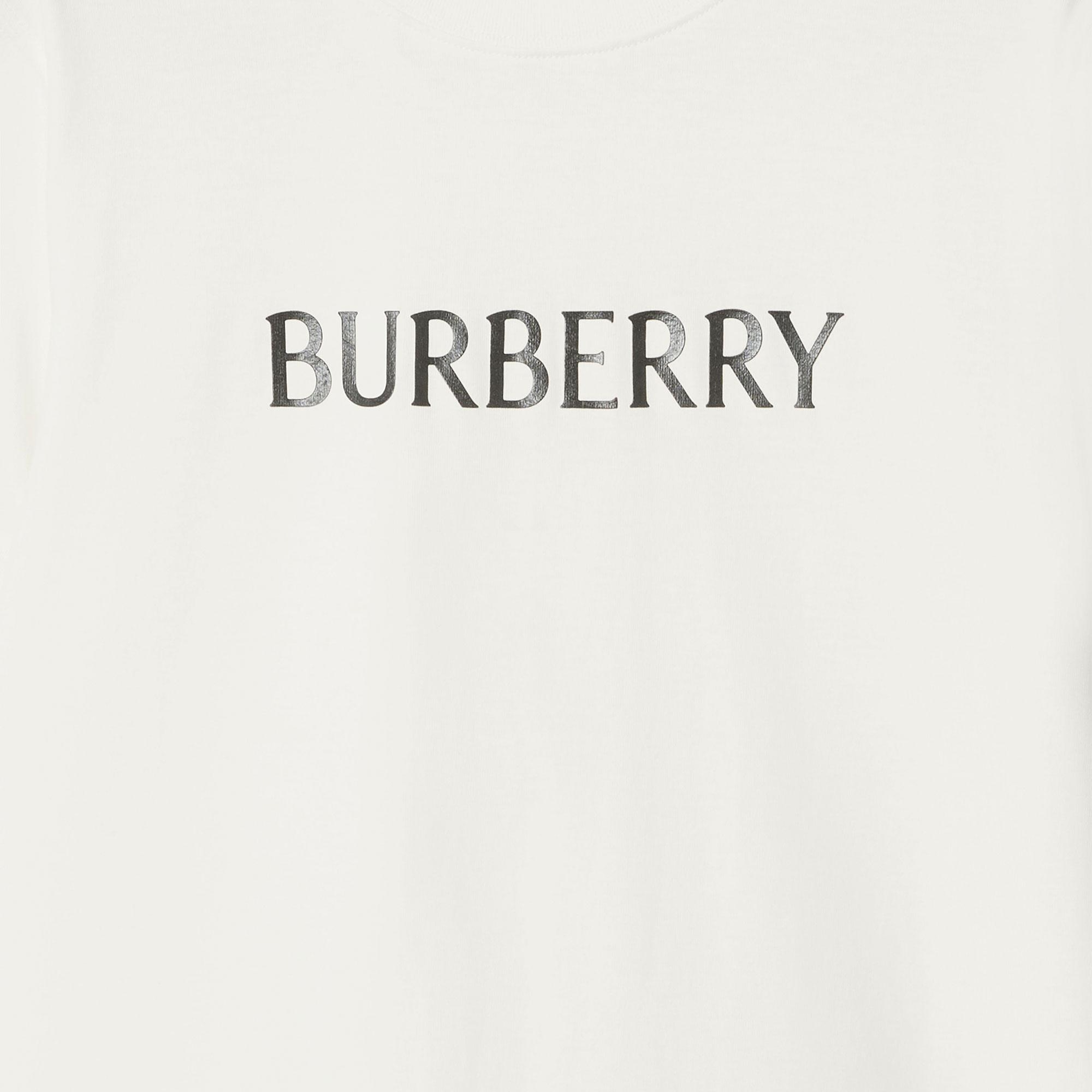 Burberry Seth Erkek Beyaz Tişört