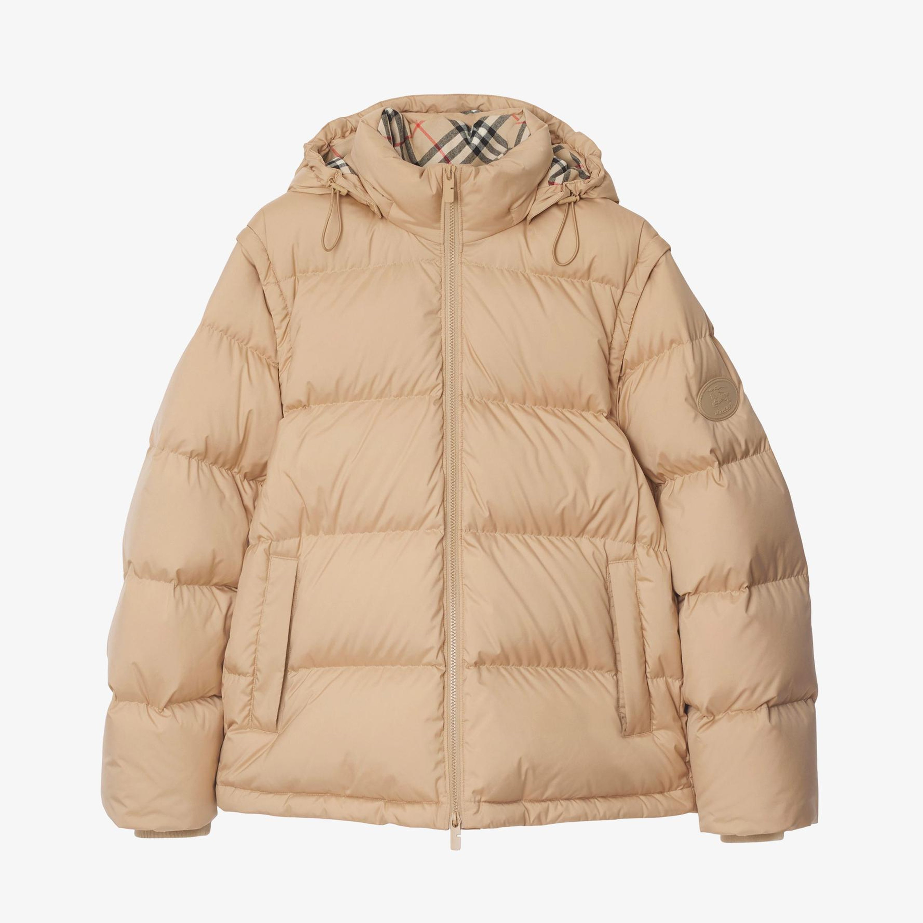 Burberry Bideford Erkek Bej Mont