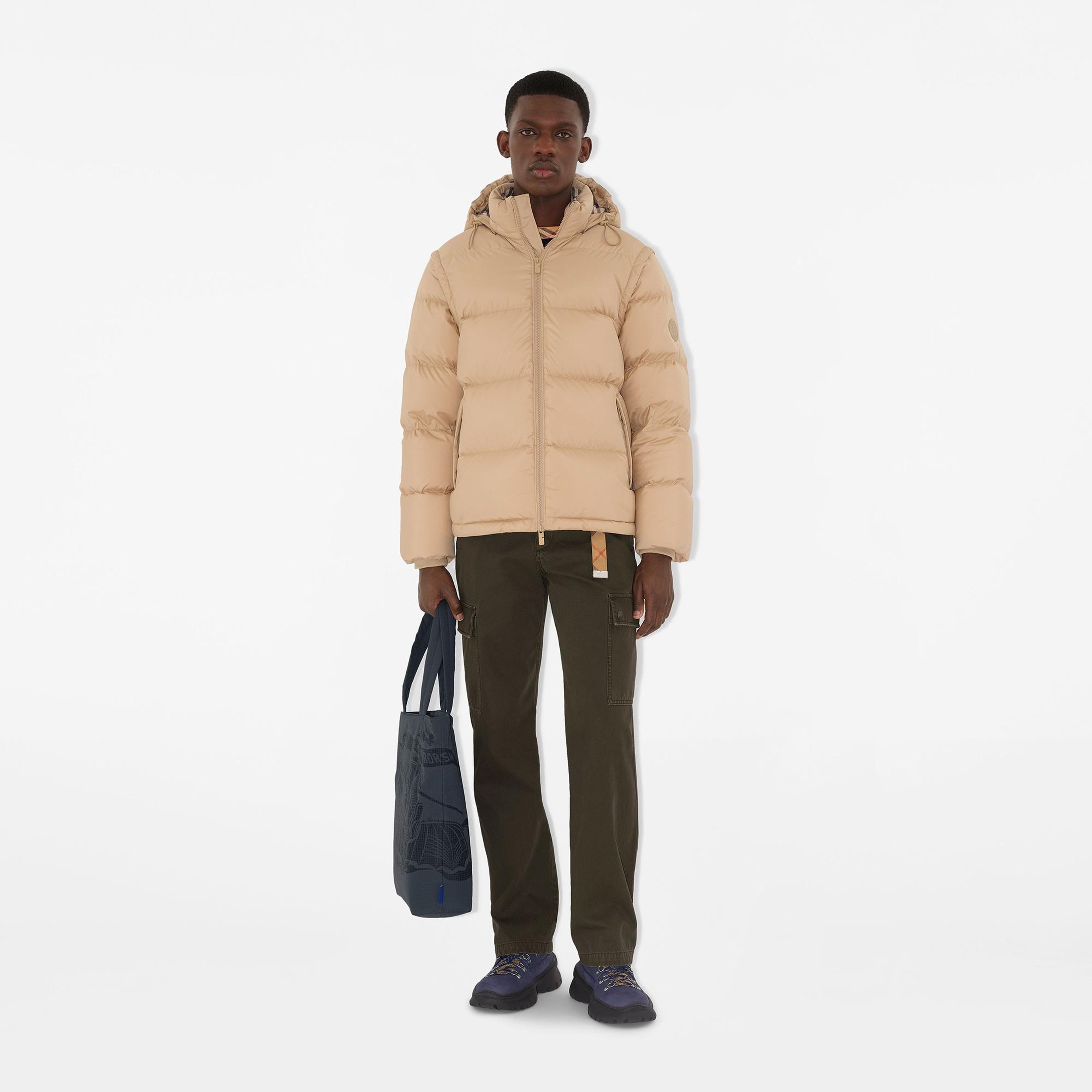 Burberry Bideford Erkek Bej Mont