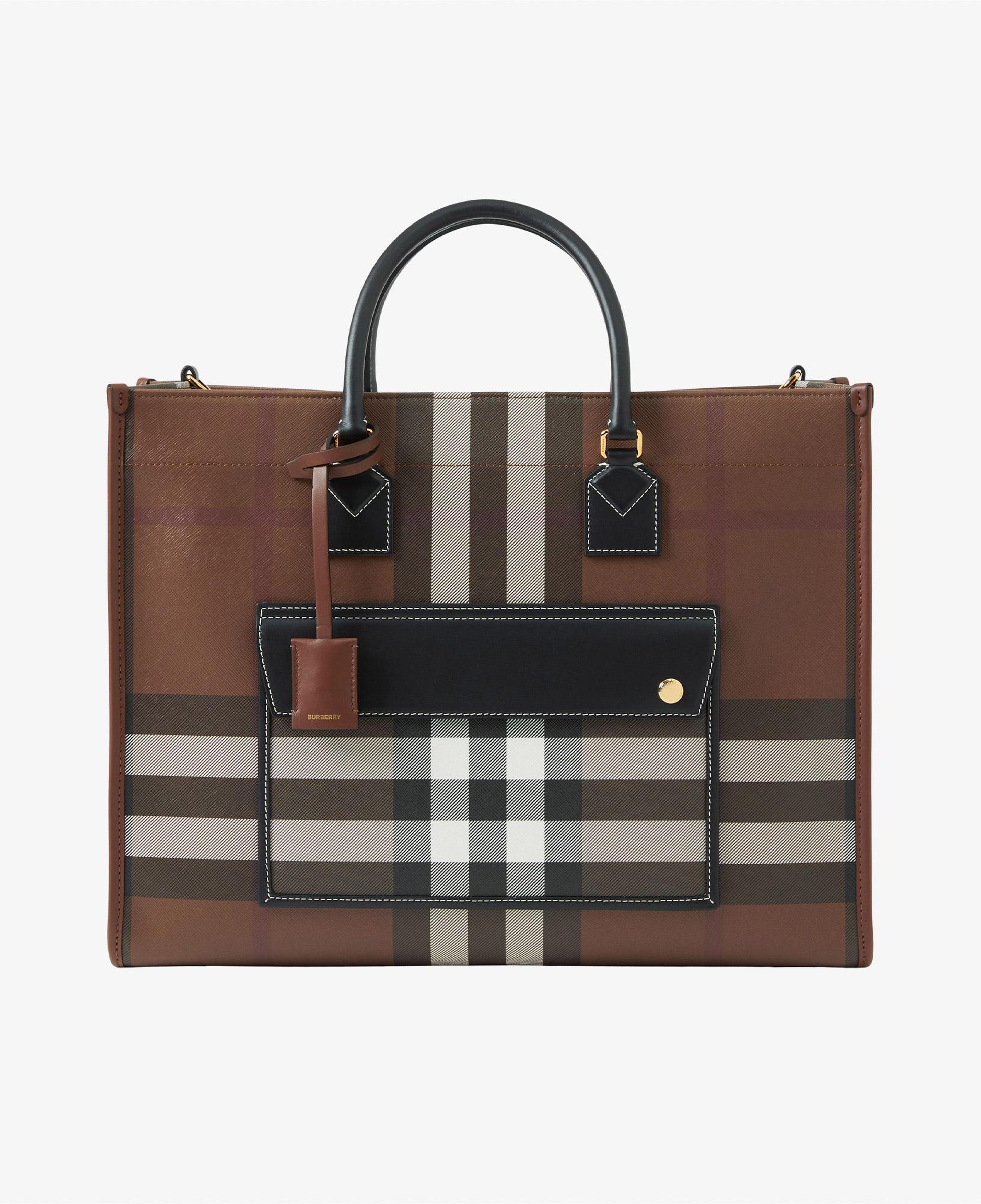 Burberry Freya Tote Kadın Kahverengi Çanta