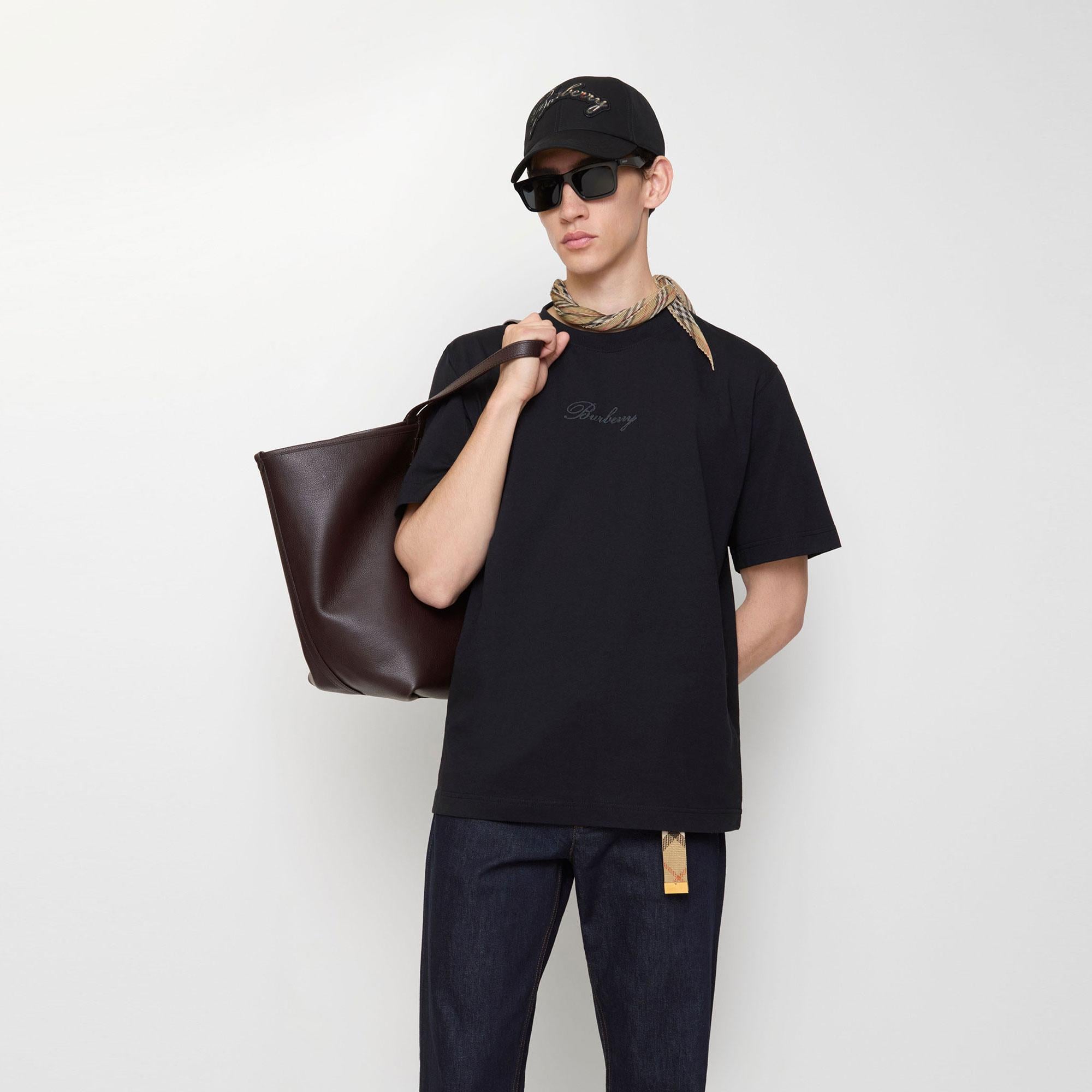 Burberry Ryan Erkek Siyah Tişört