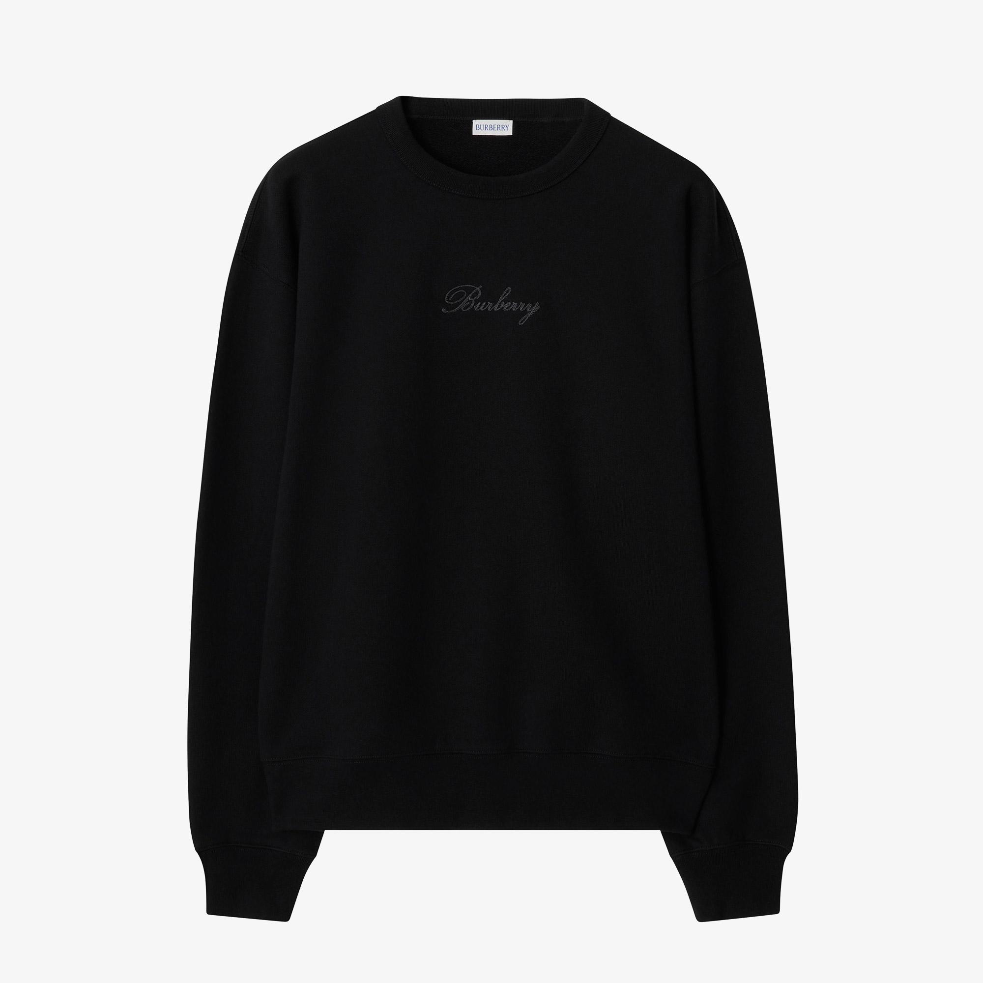 Burberry Rowan Erkek Siyah Hoodie