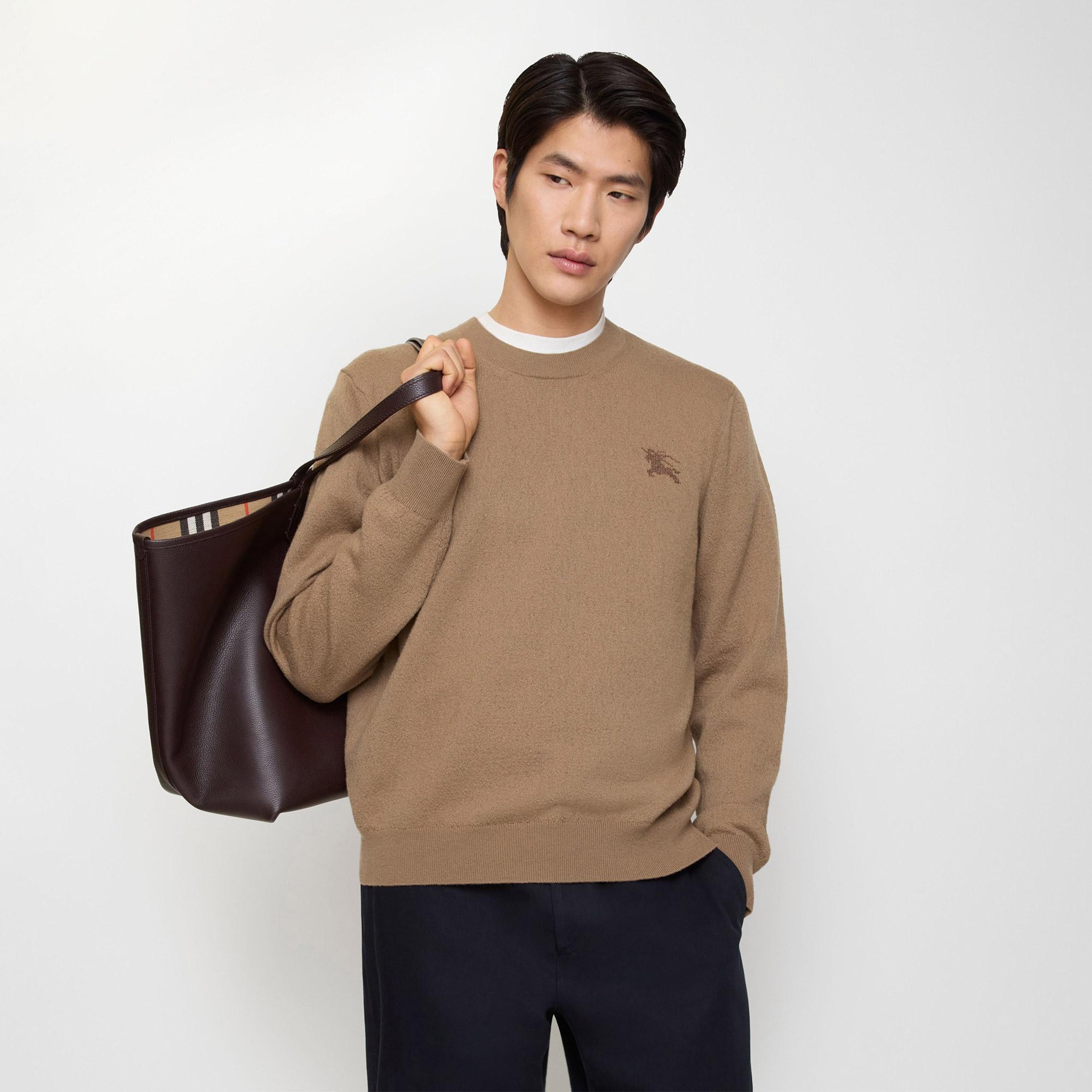 Burberry Clifford Erkek Bej Triko