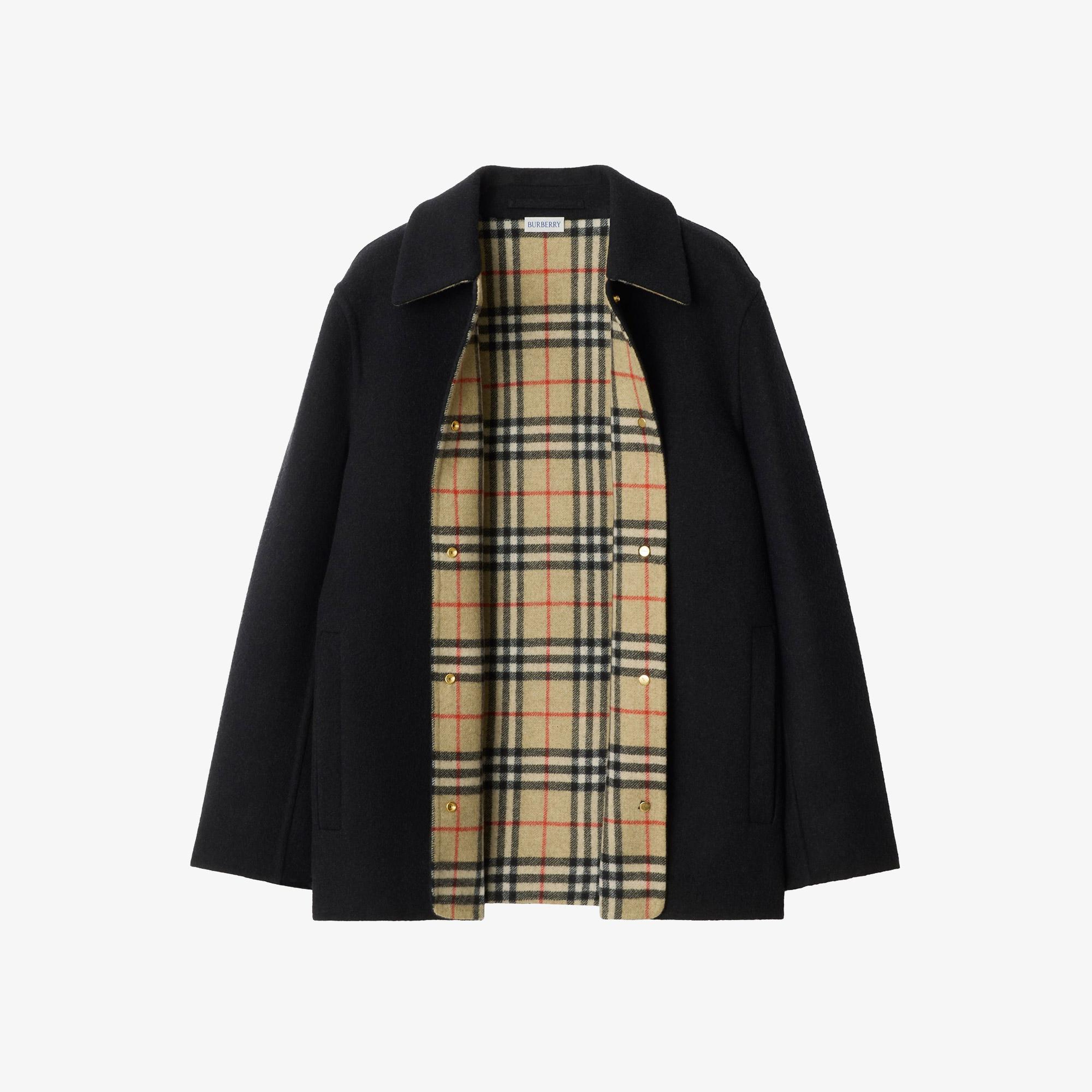 Burberry Lancashire Kadın Siyah Mont