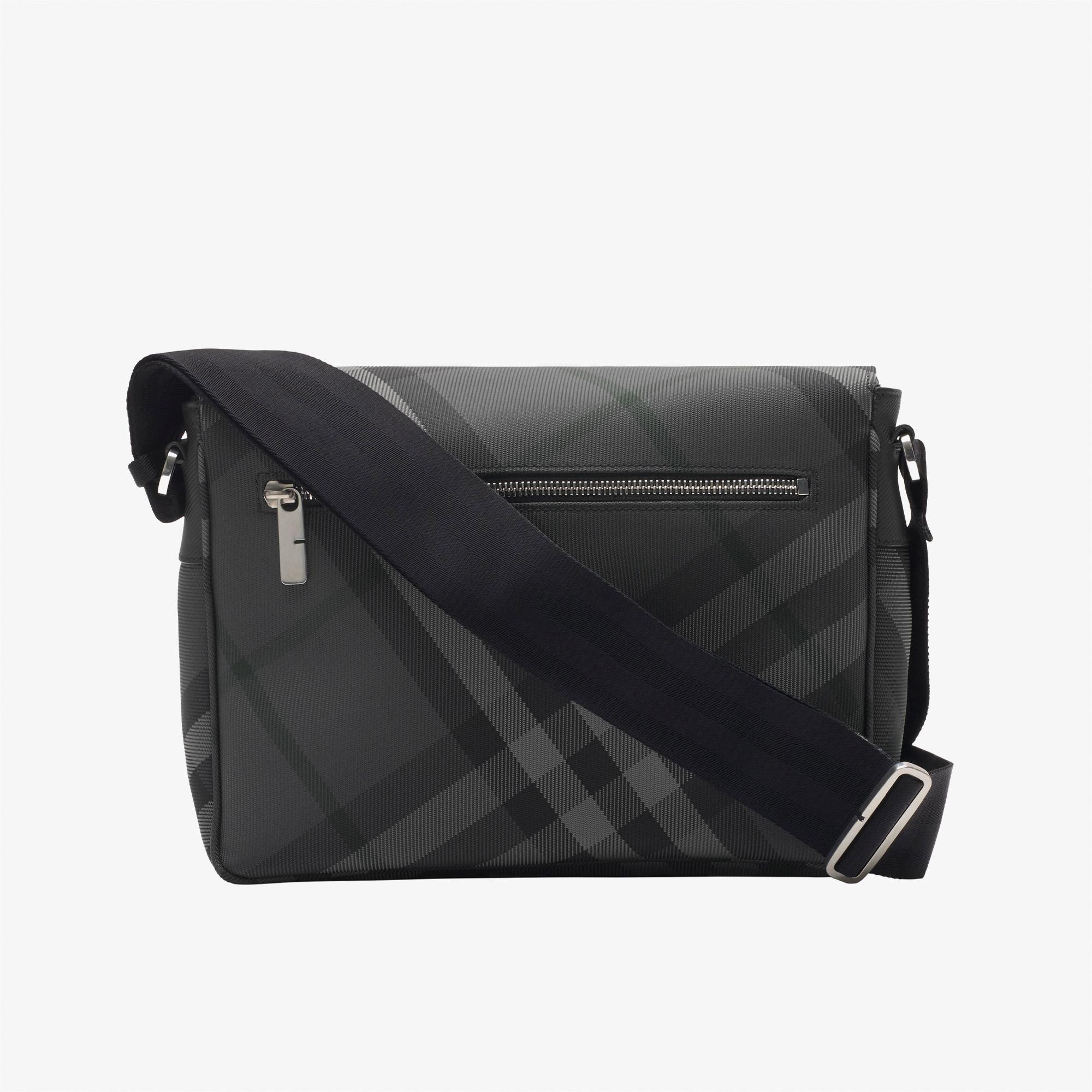 Burberry Heritage Messenger Erkek Gri Çanta