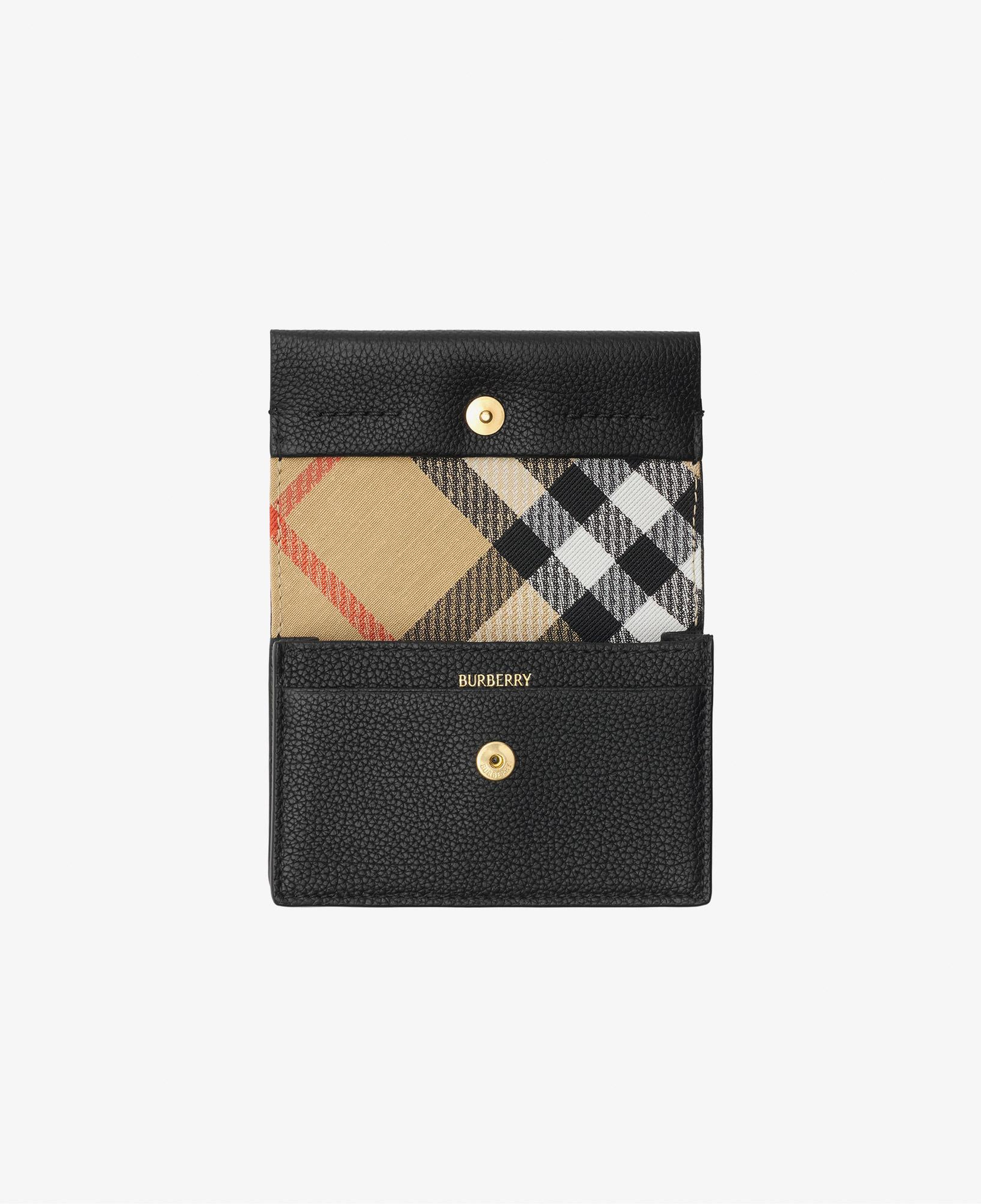 Burberry Cotswolds Flap Kadın Siyah Cüzdan