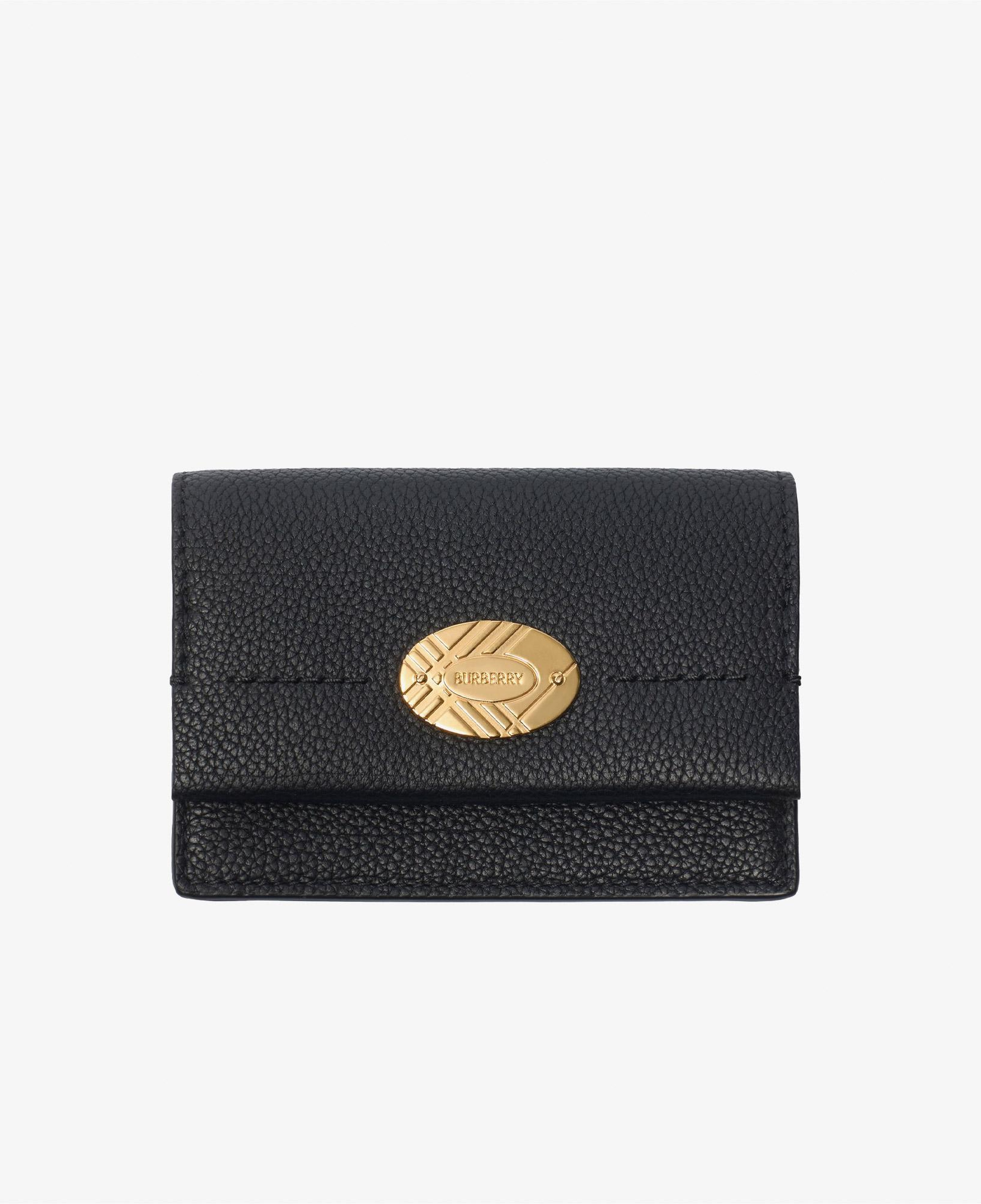 Burberry Cotswolds Flap Kadın Siyah Cüzdan