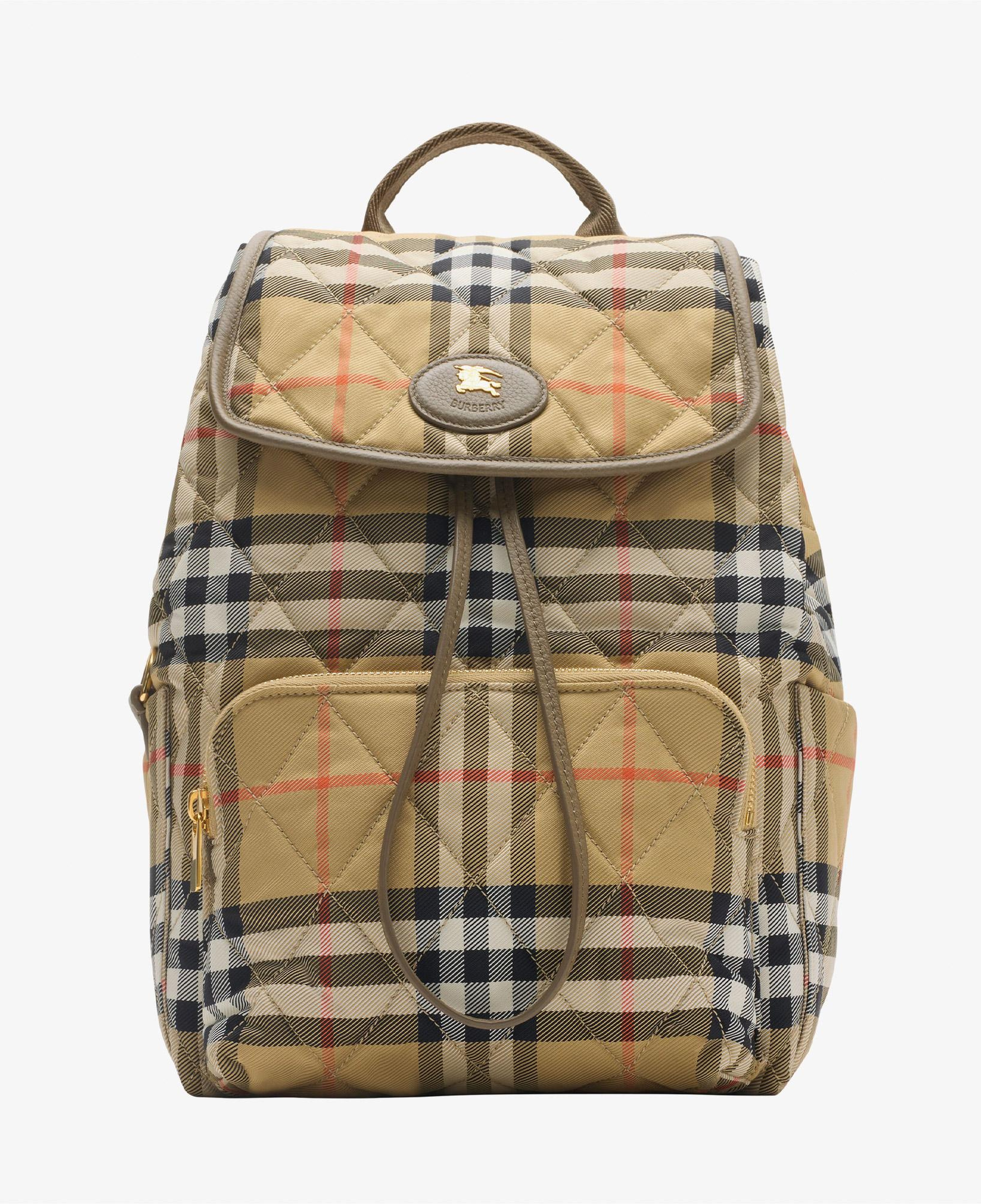 Burberry Horseshoe Kadın Bej Çanta