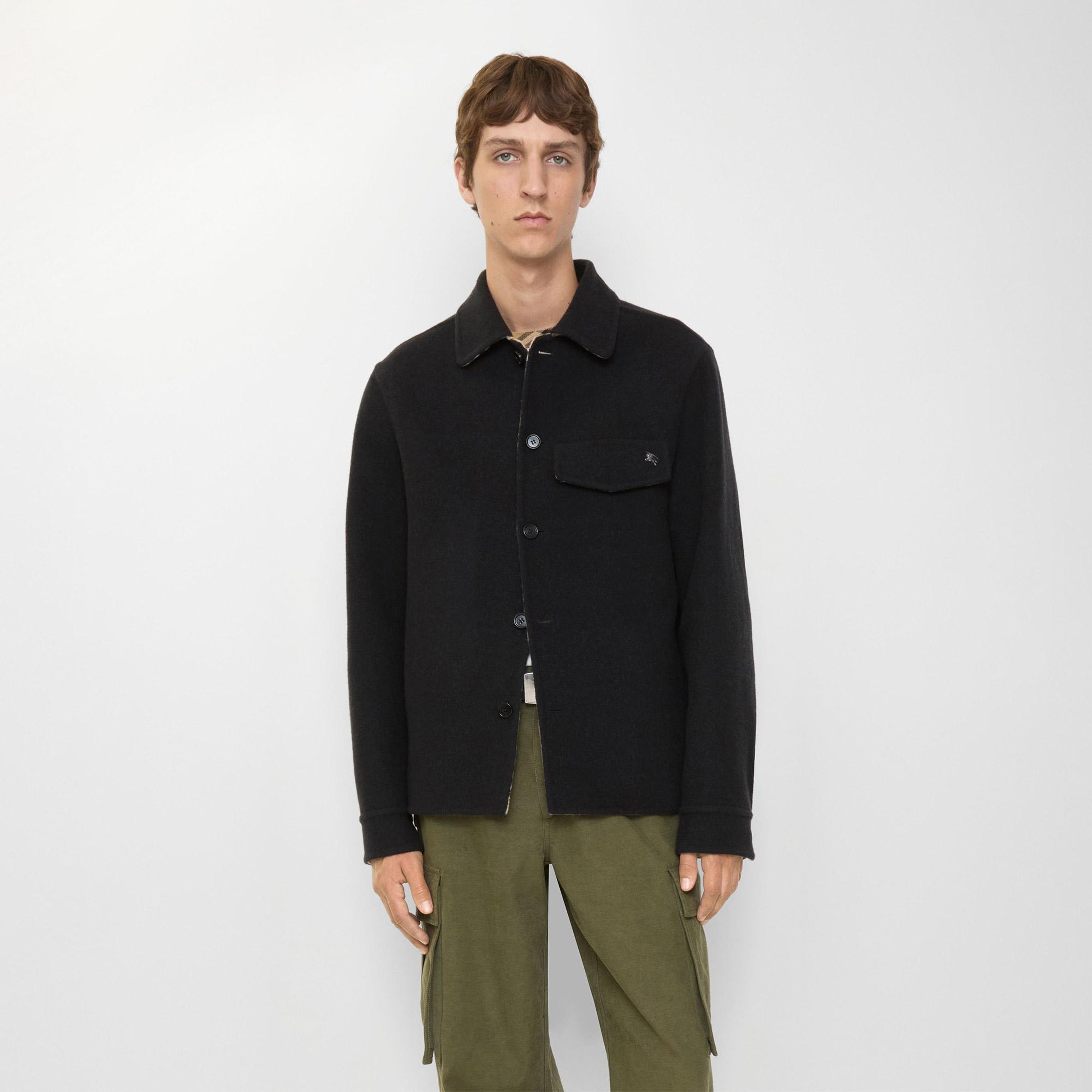 Burberry Thorn Erkek Siyah Mont