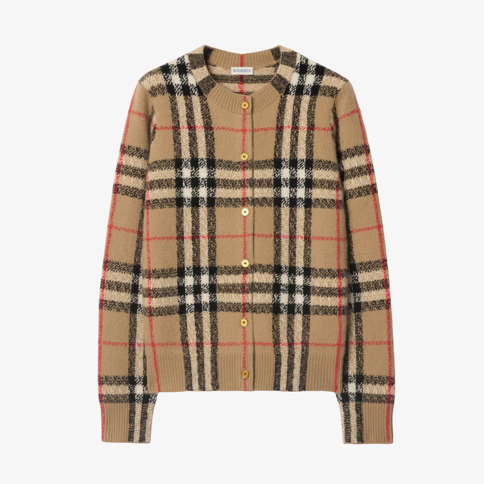 Burberry Clara Kadın Bej Hırka