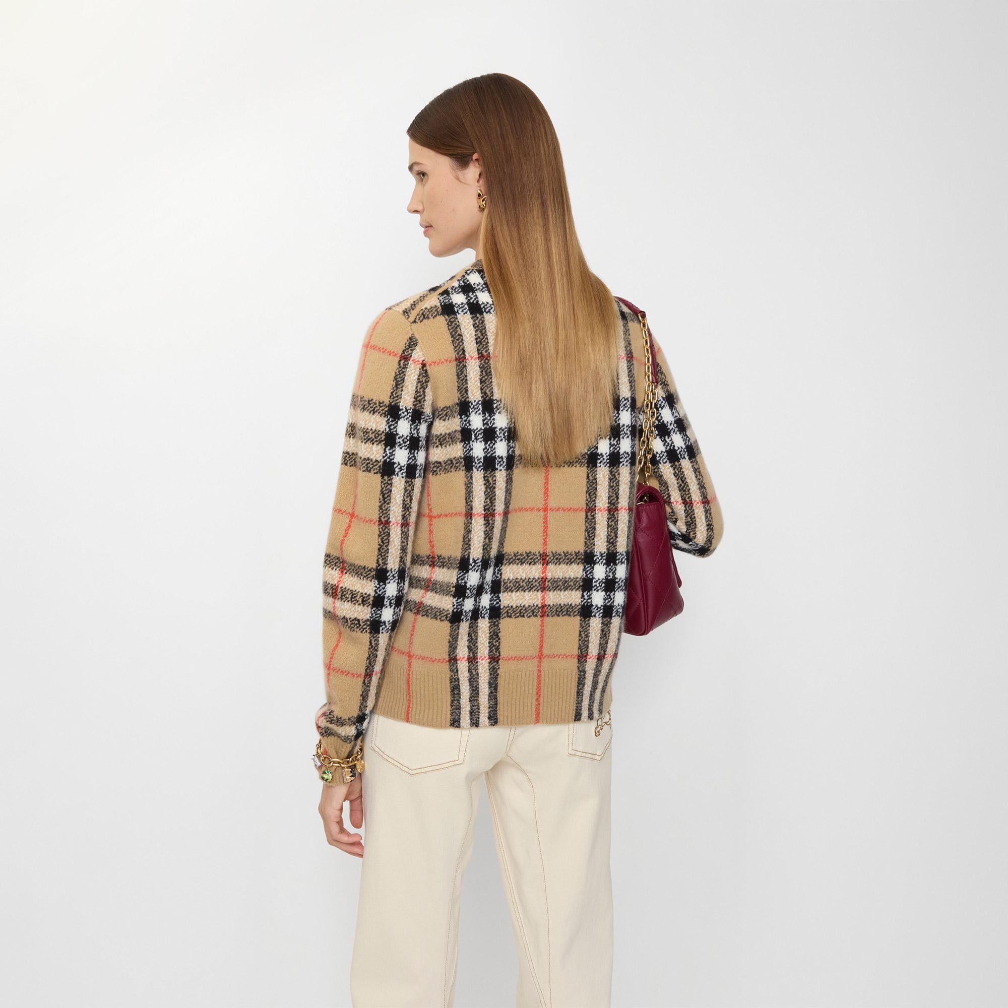 Burberry Clara Kadın Bej Hırka