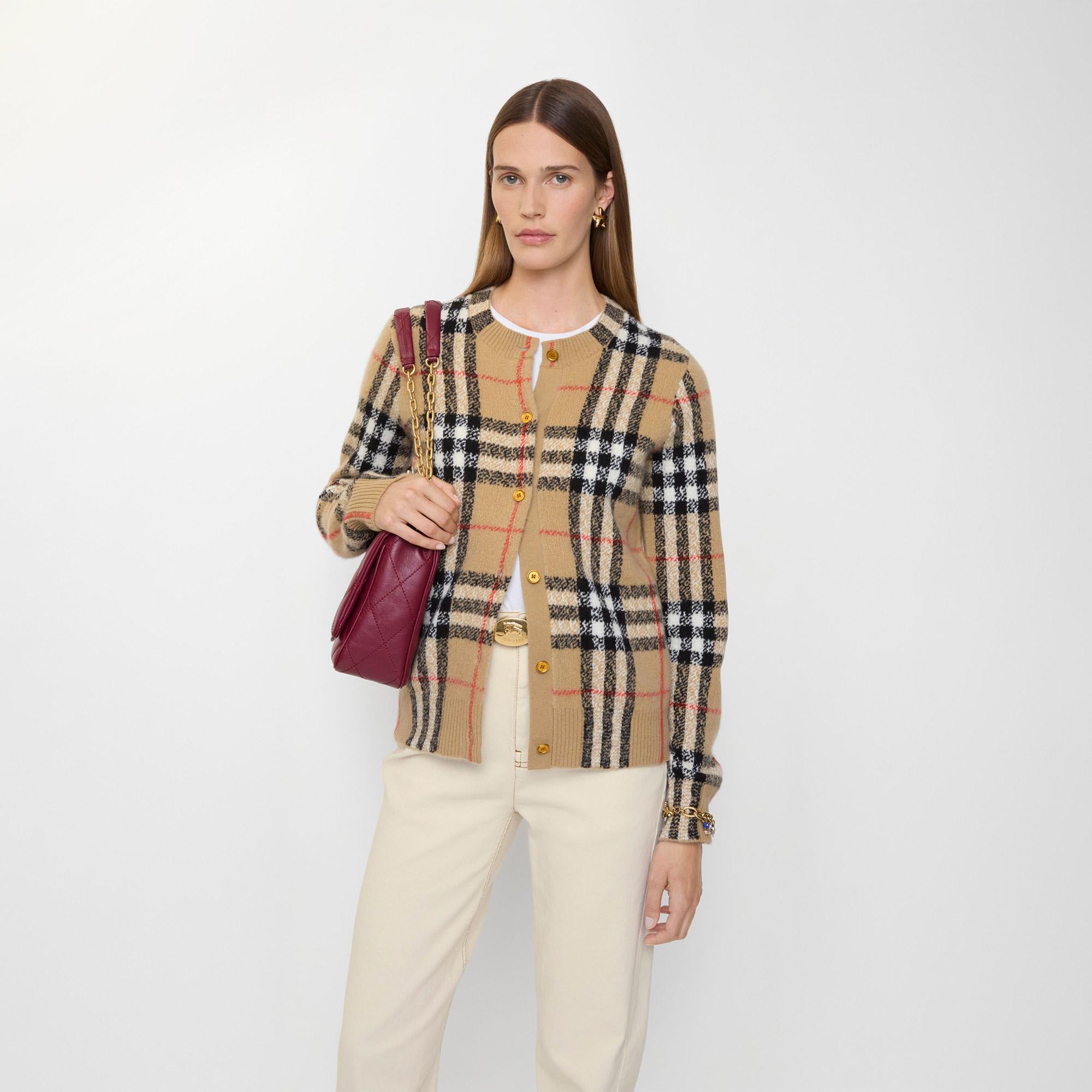 Burberry Clara Kadın Bej Hırka
