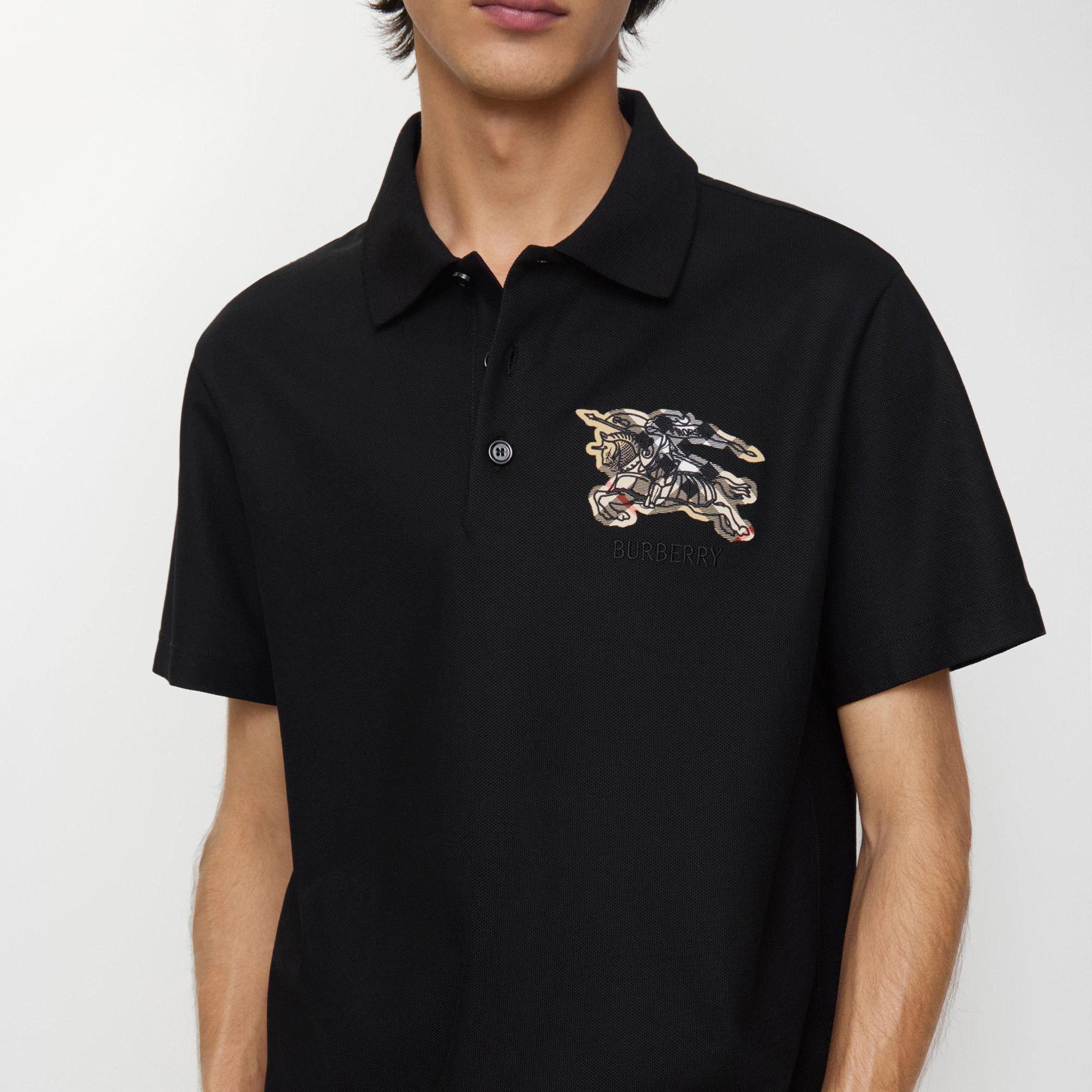Burberry Evan Erkek Siyah Polo