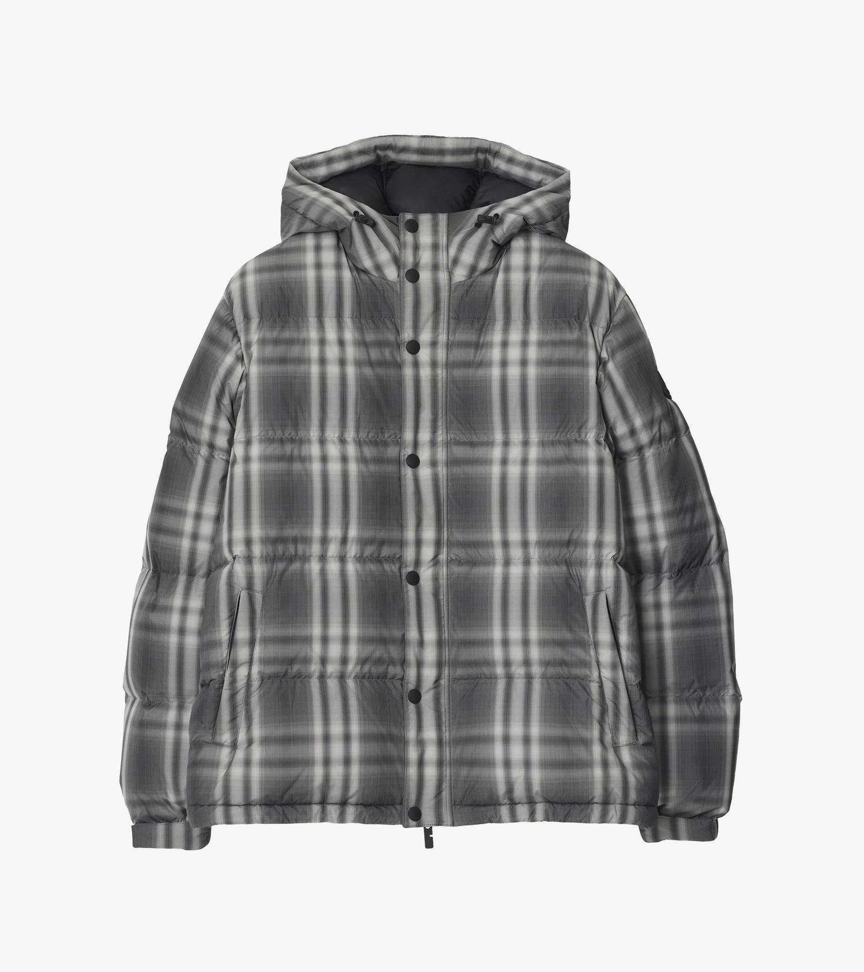 Burberry Snowdonia Check Erkek Siyah Mont