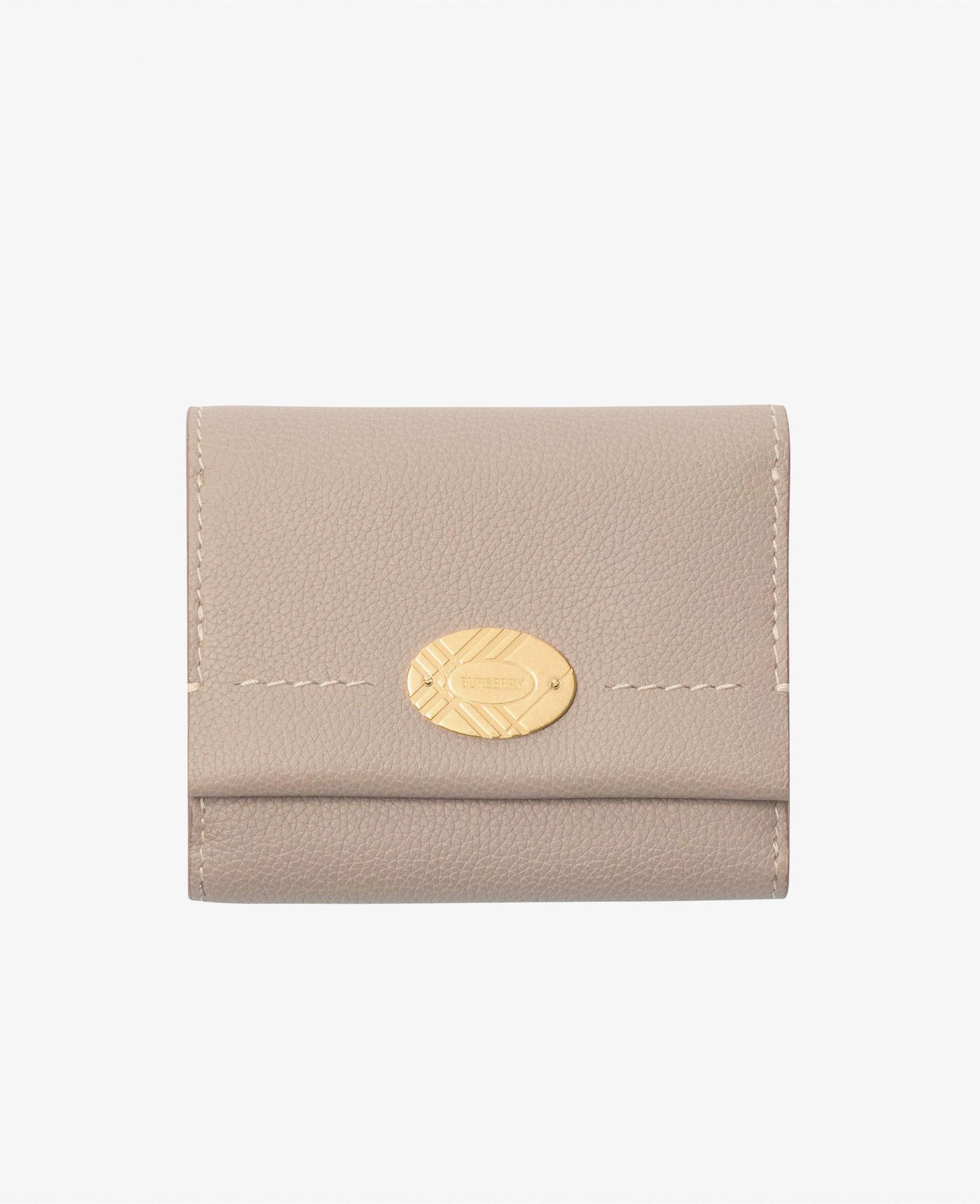 Burberry Cotswolds Compact Kadın Krem Cüzdan