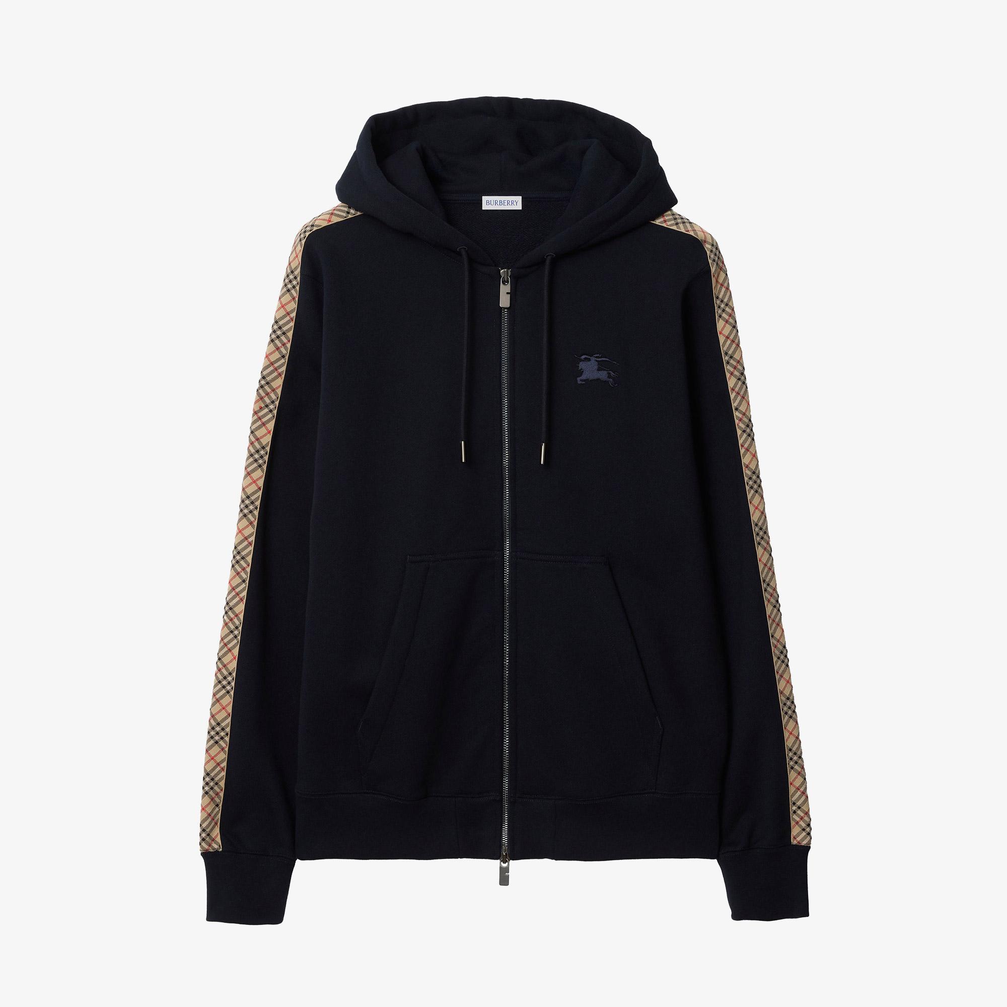 Burberry Scott Erkek Lacivert Hoodie