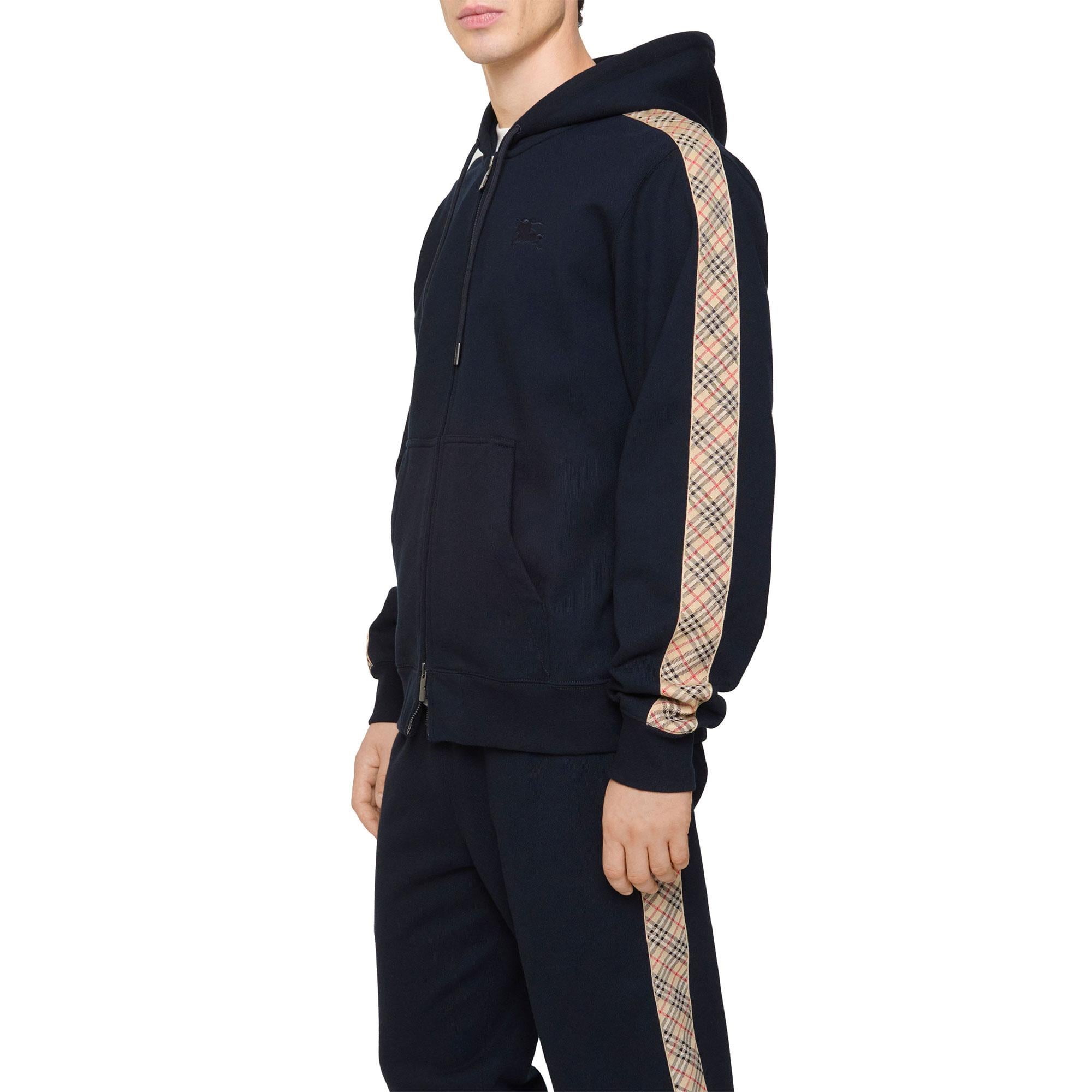 Burberry Scott Erkek Lacivert Hoodie