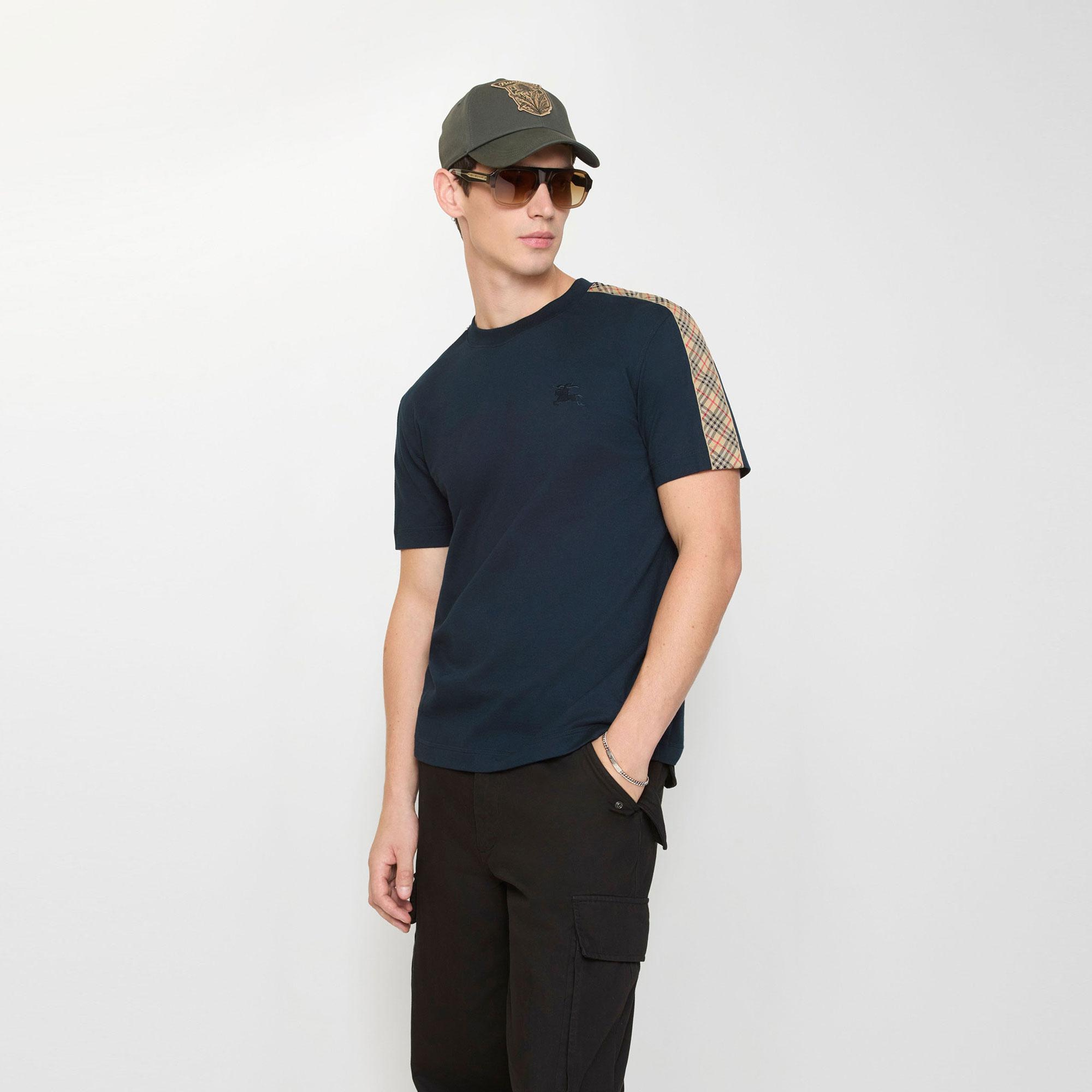 Burberry Seth Erkek Lacivert T-Shirt