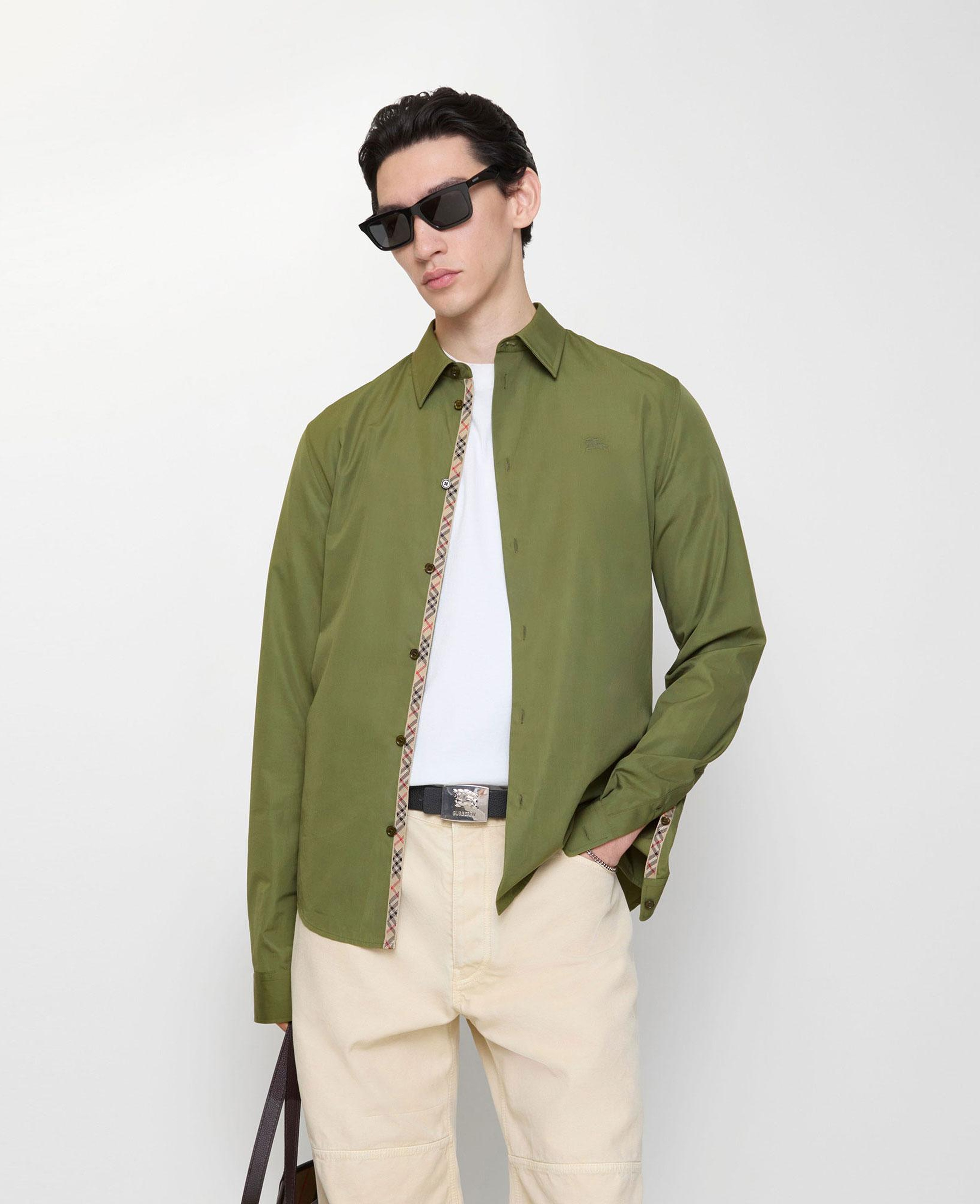 Burberry Sam Erkek Haki Gömlek