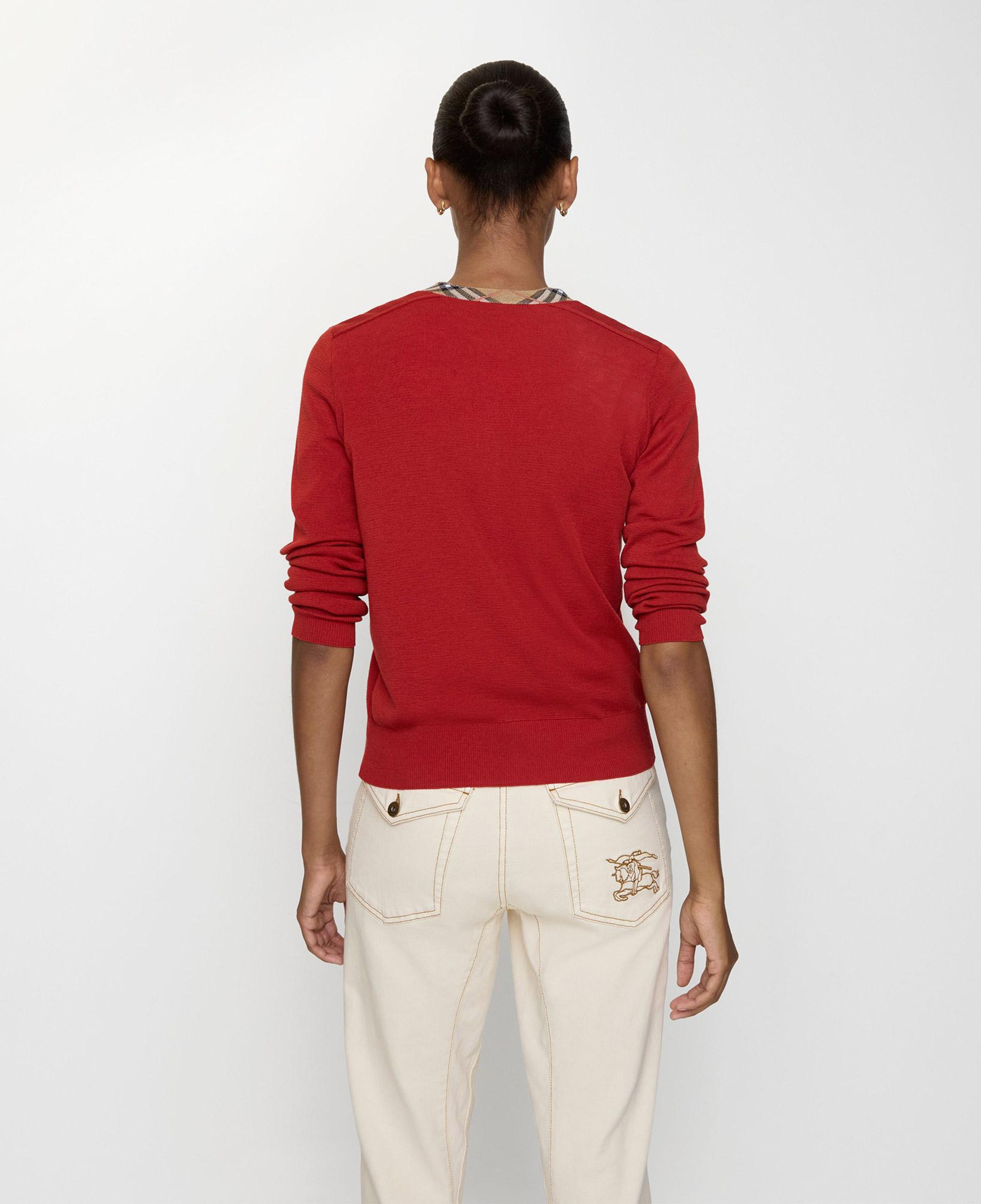 Burberry Margot Ct Kadın Kırmızı Hırka