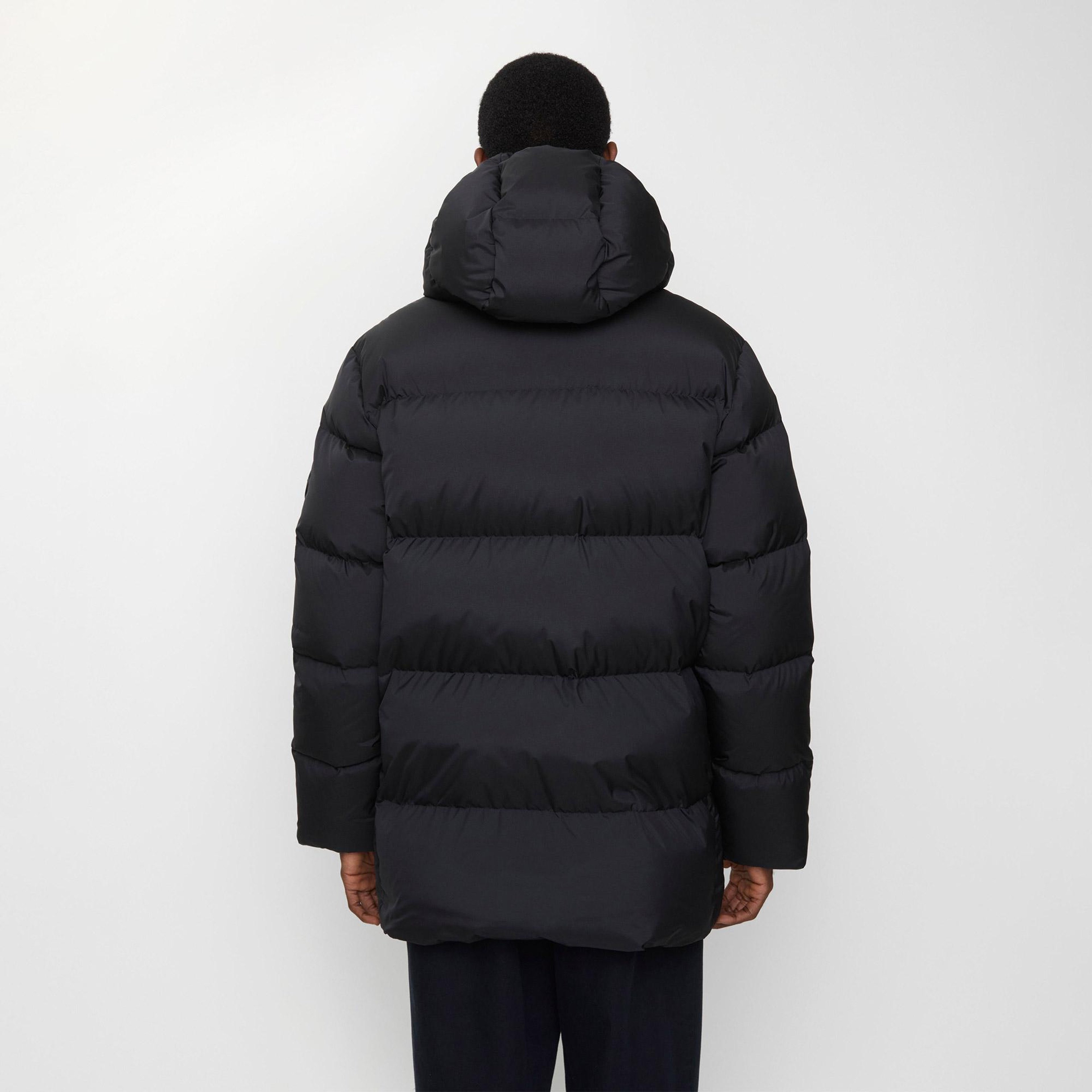 Burberry Burford Erkek Siyah Mont
