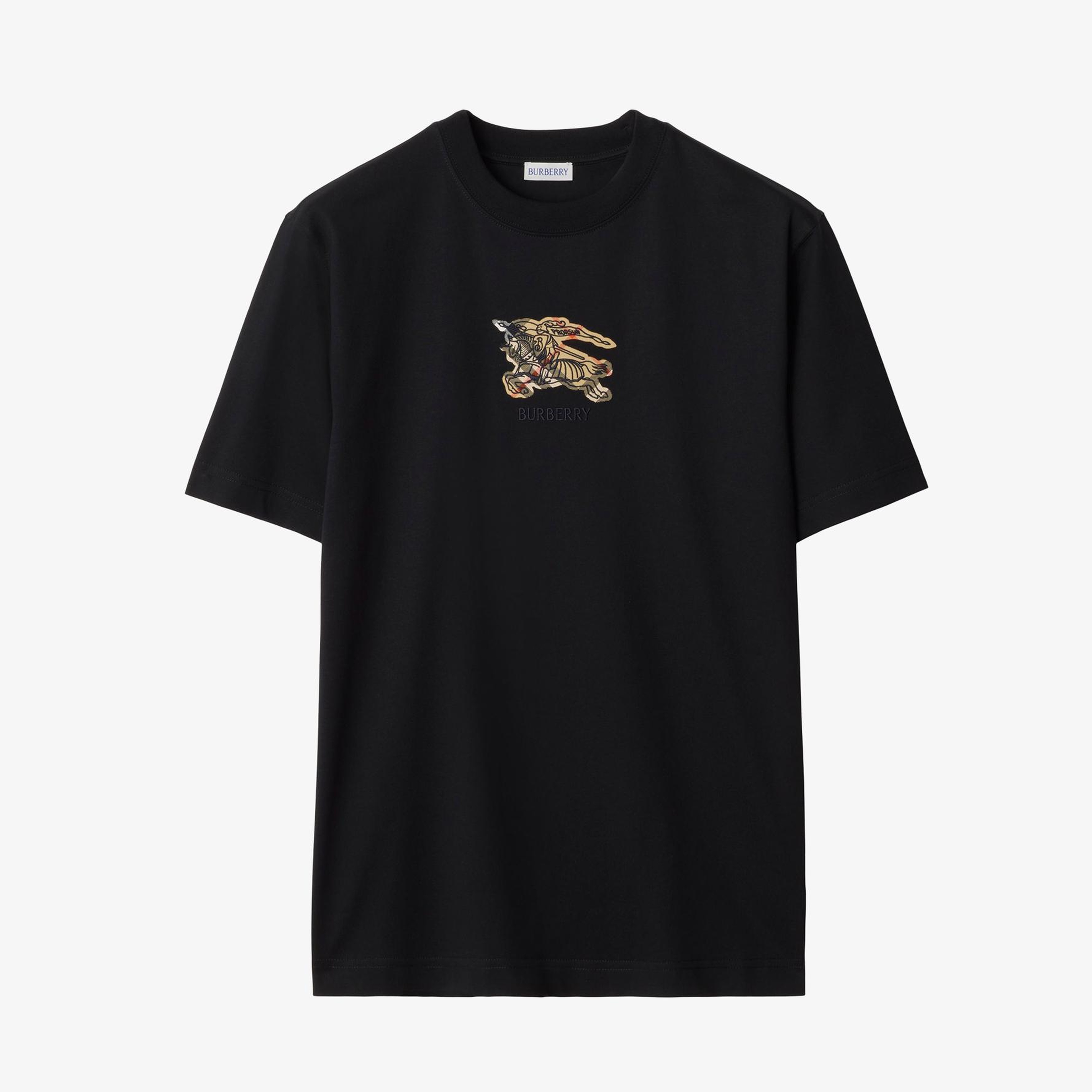 Burberry Seth Erkek Siyah T-Shirt