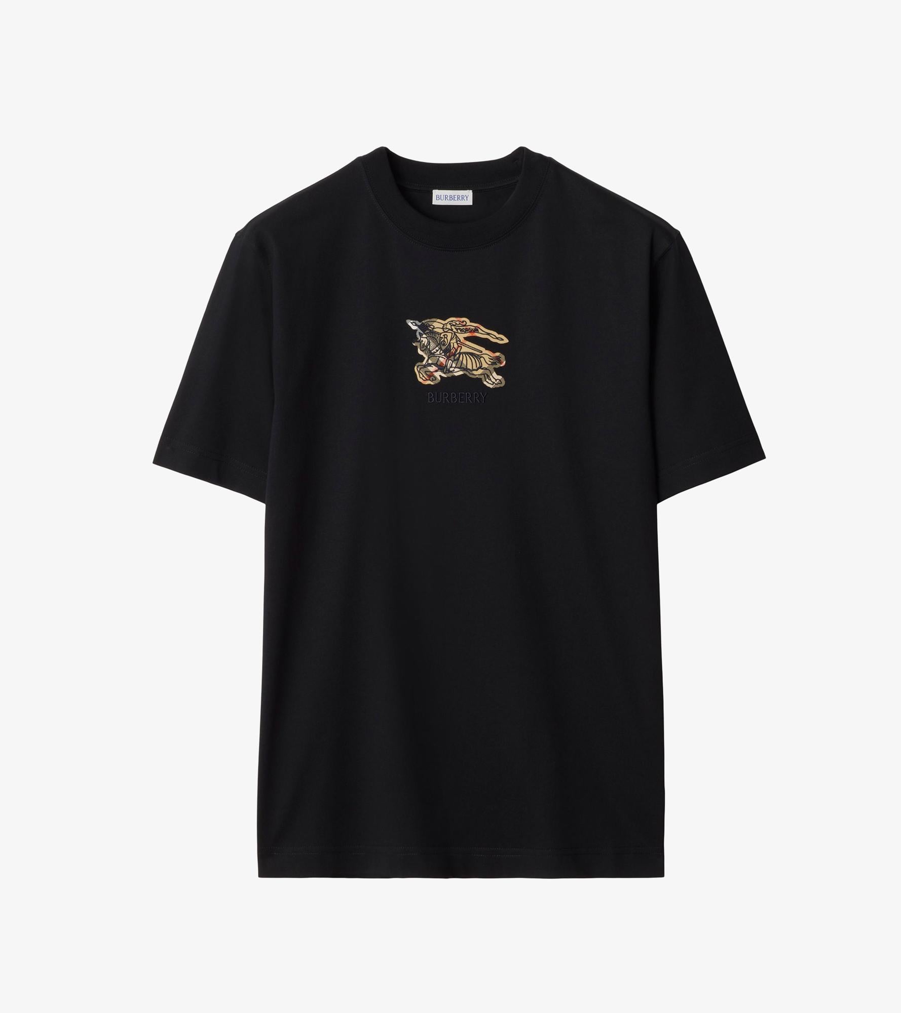 Burberry Seth Erkek Siyah T-Shirt
