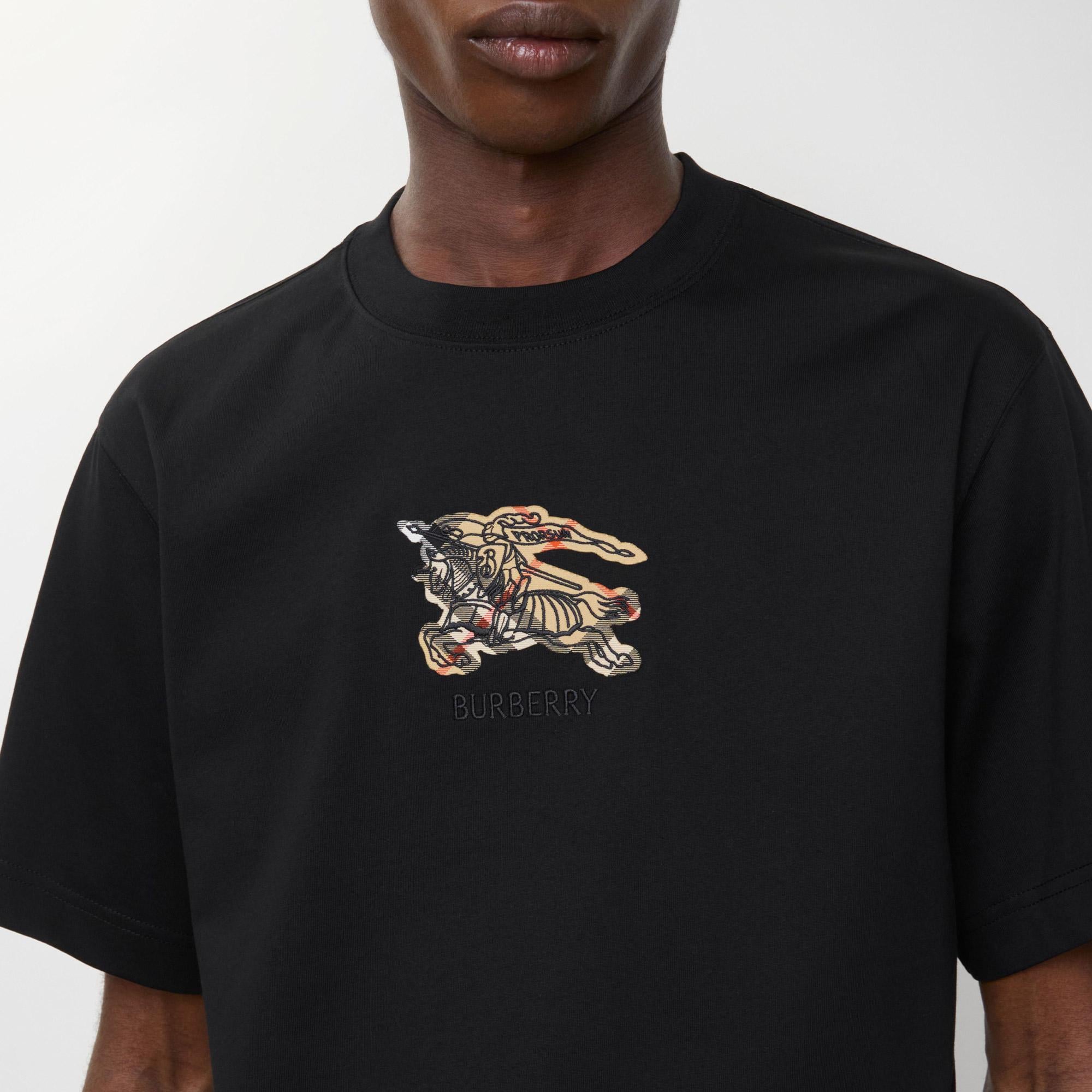Burberry Seth Erkek Siyah T-Shirt