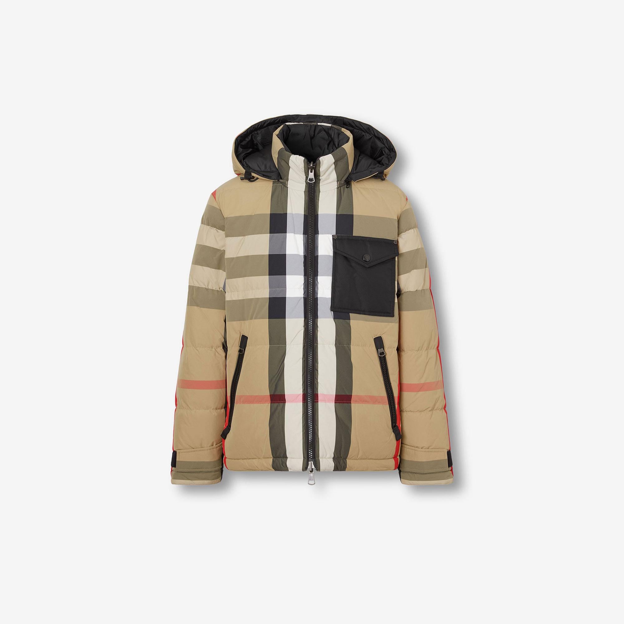 Burberry Rutland Erkek Bej Mont