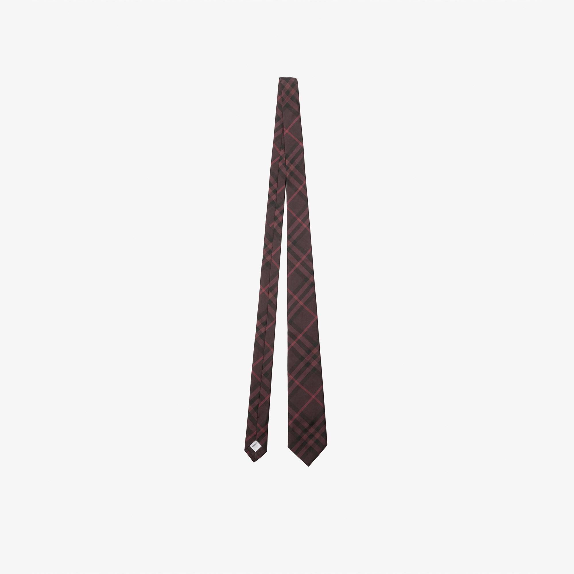 Burberry Manston Erkek Bordo Kravat