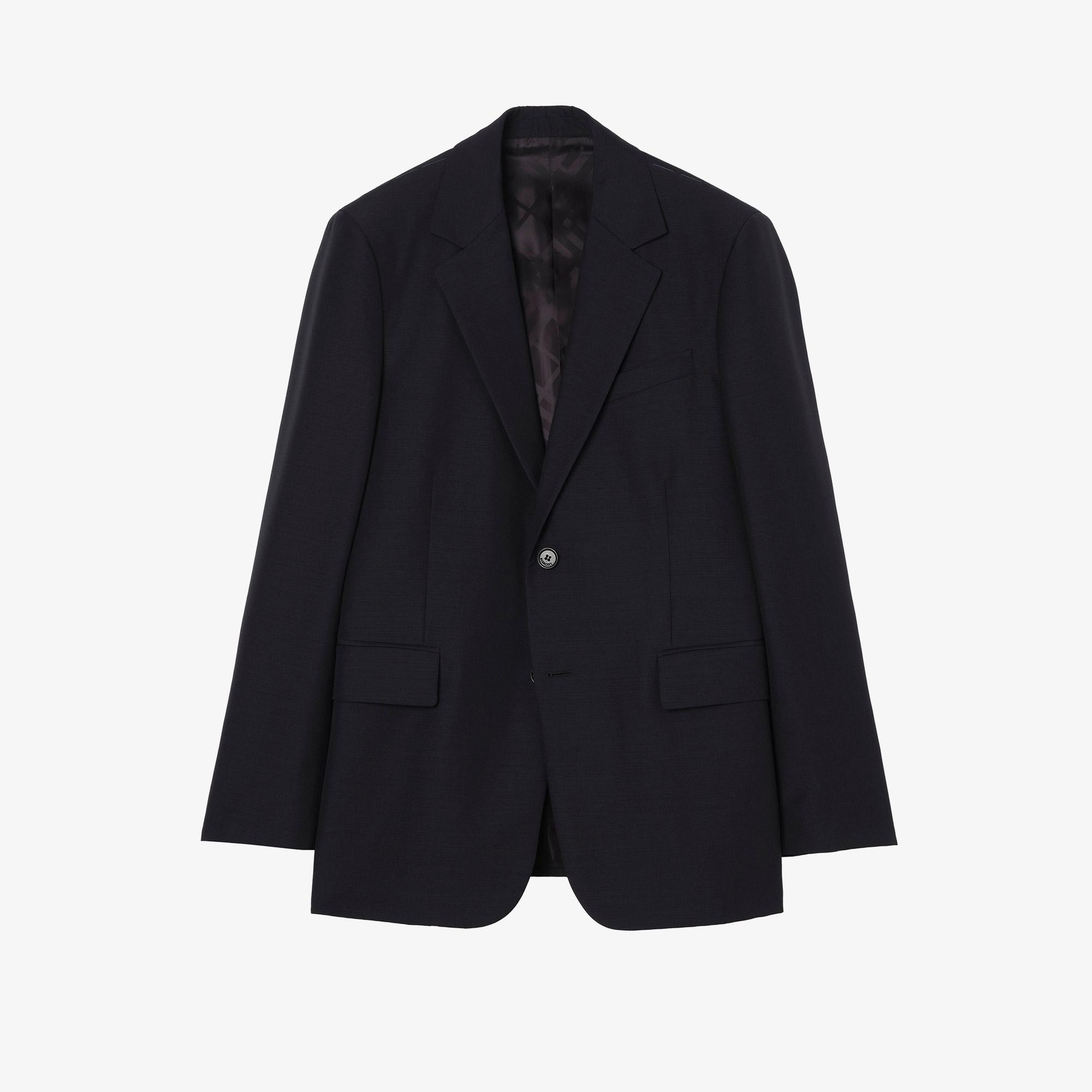 Burberry Sloane Erkek Lacivert Blazer Ceket