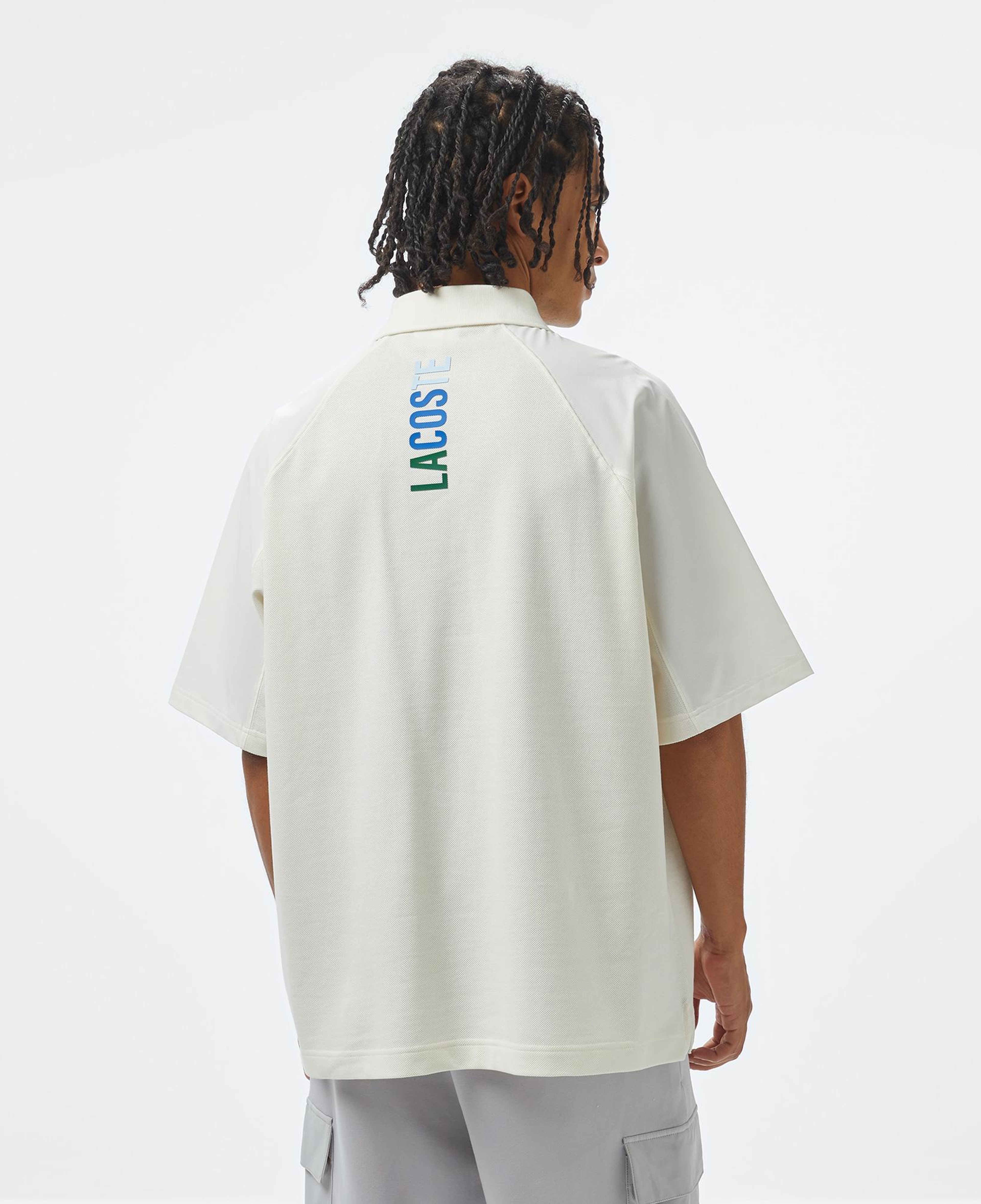 Lacoste House of SuperStep x Lacoste Erkek Beyaz Polo
