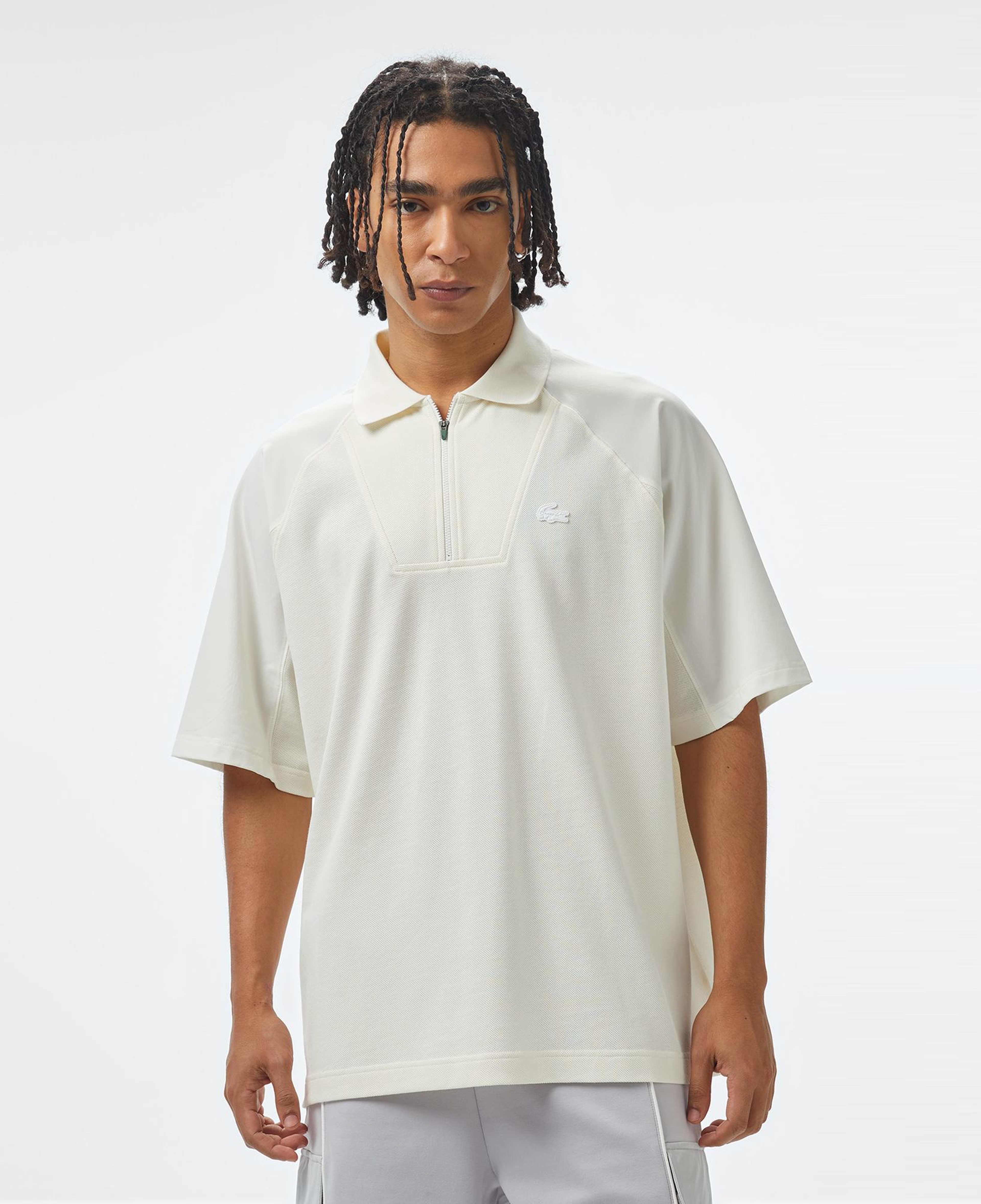 Lacoste House of SuperStep x Lacoste Erkek Beyaz Polo