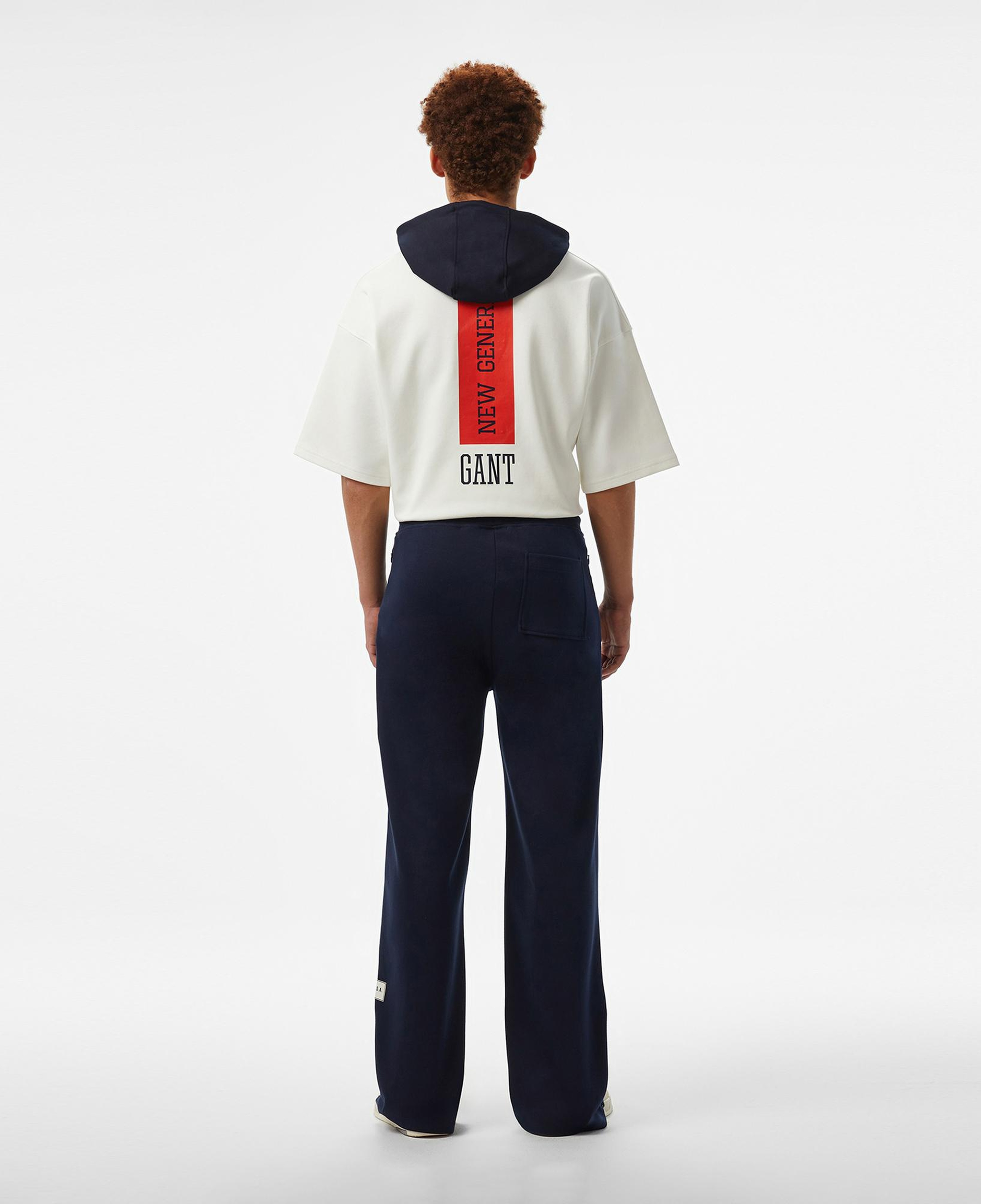 Hoss X Gant Woven Label Erkek Lacivert Eşofman Altı