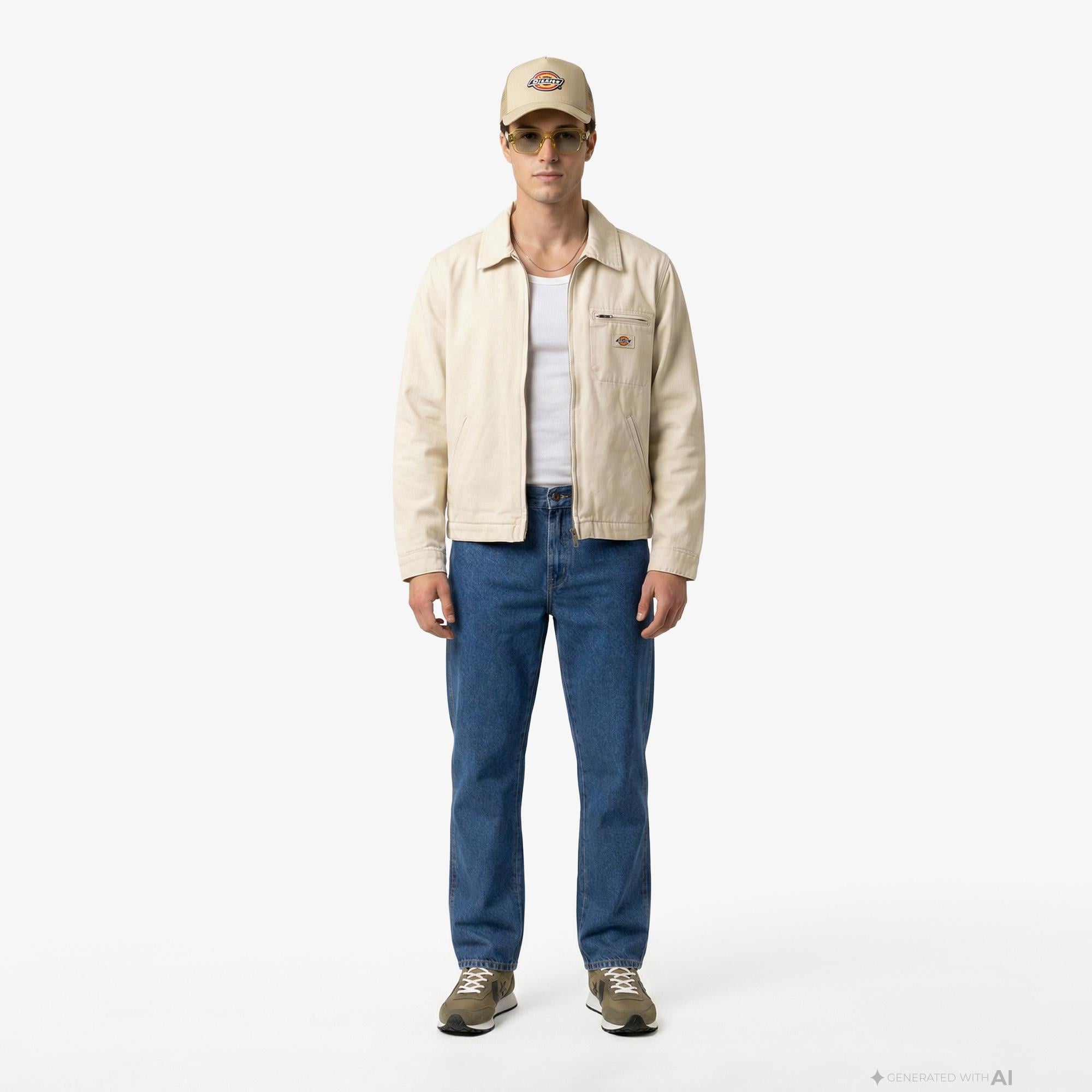 Dickies Unlined Canvas Painter Kadın Bej Ceket