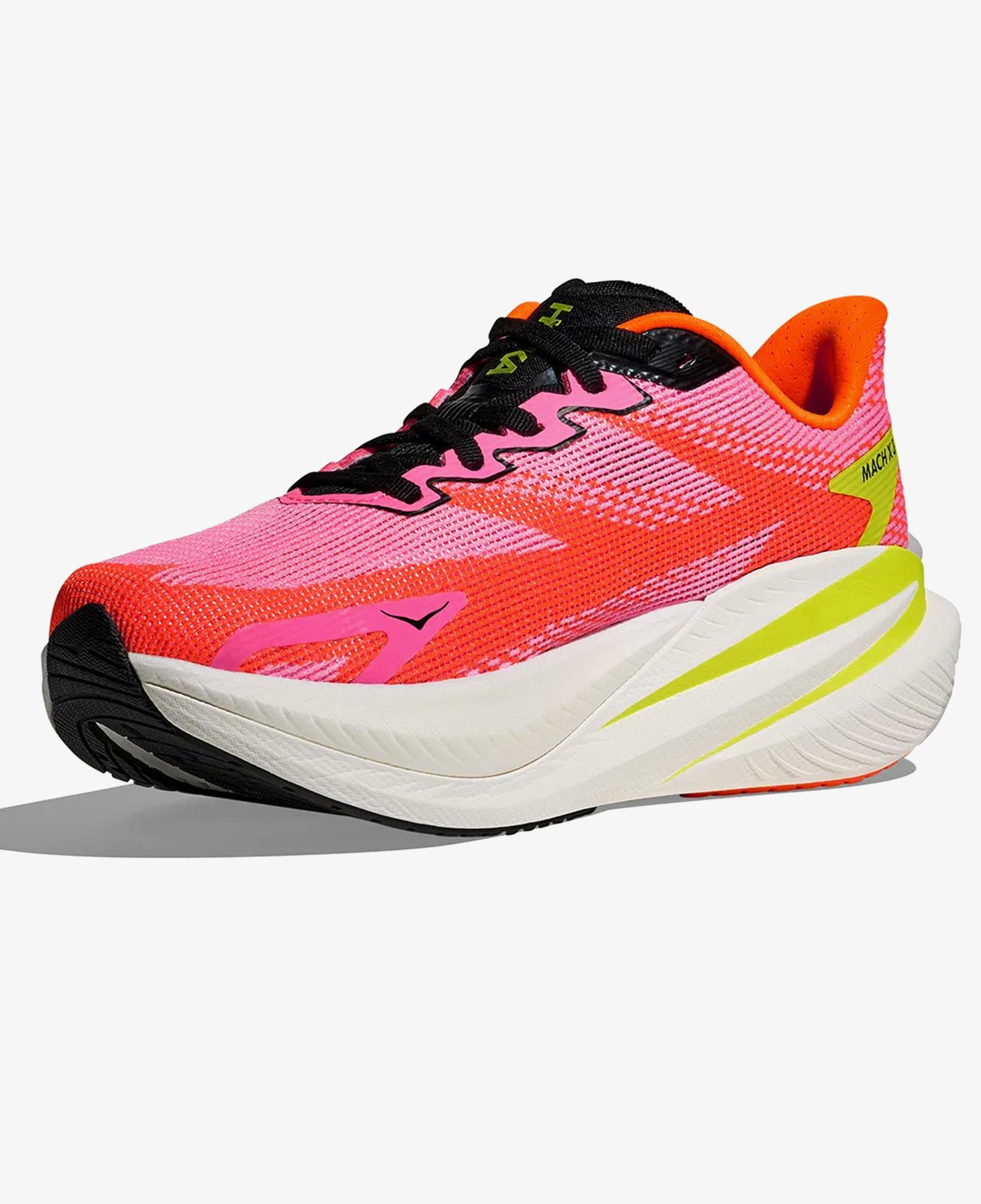 Hoka Mach X 3 Kadın Pembe Yol Koşusu Ayakkabısı