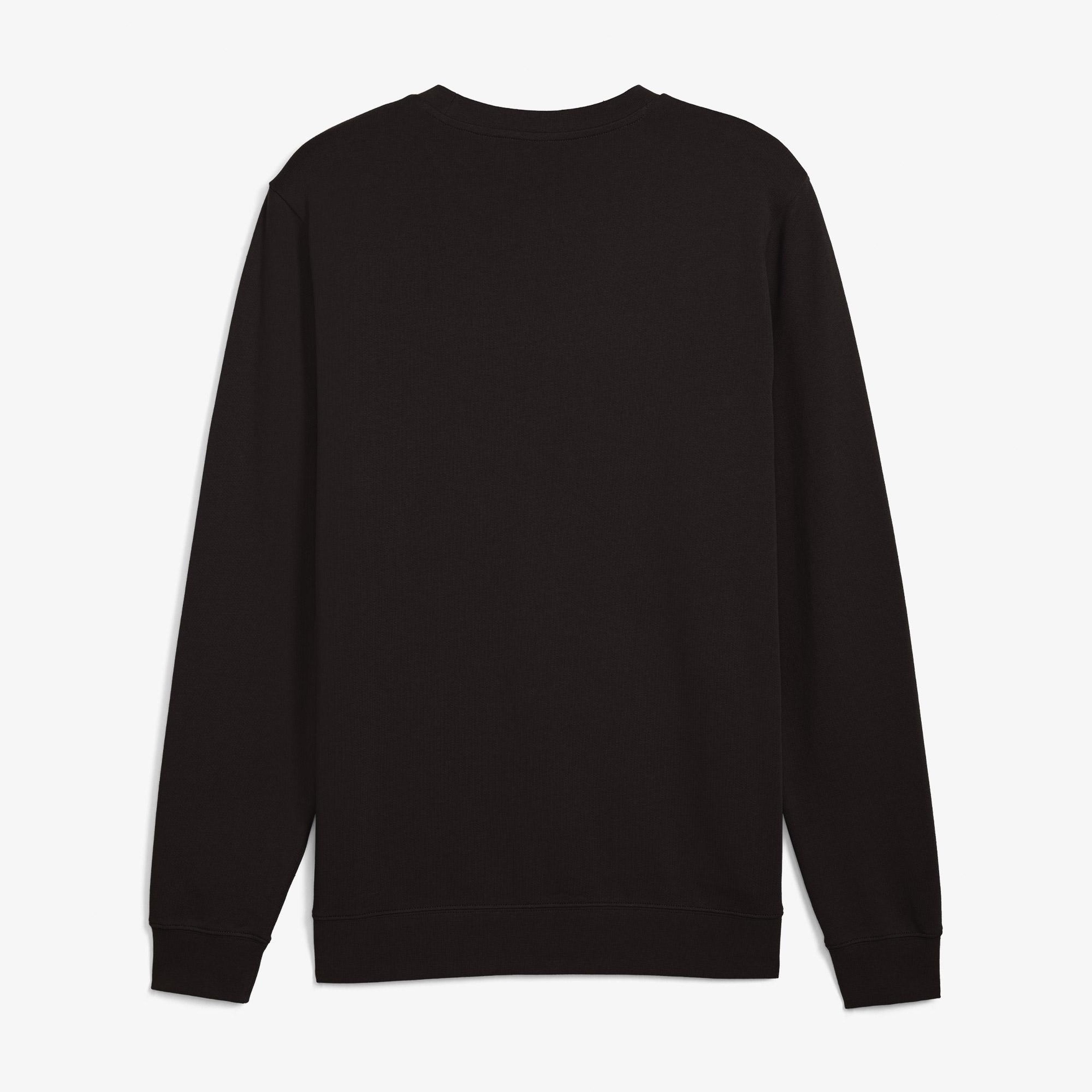 Puma Essentials Elevated Erkek Siyah Uzun Kollu Tişört